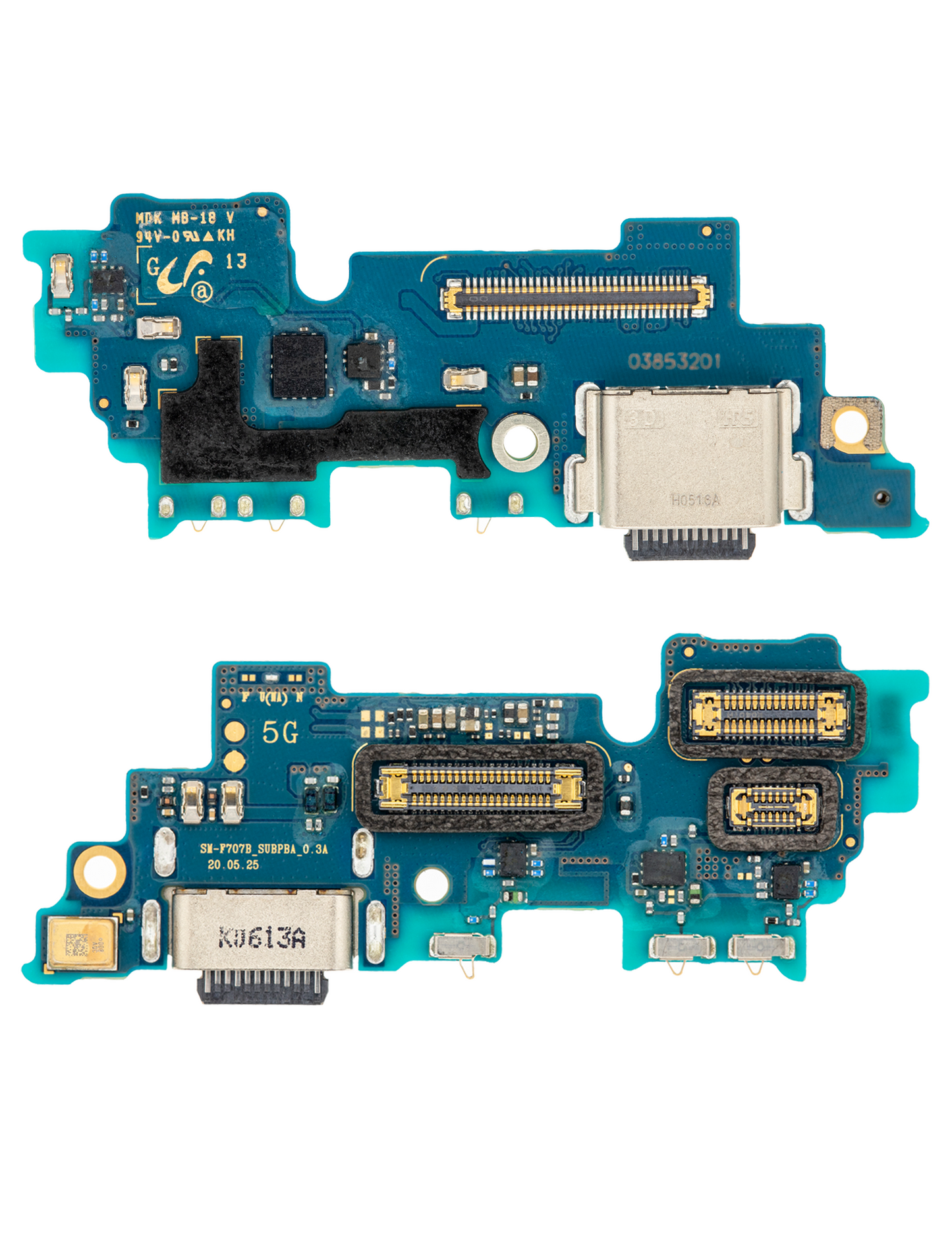 Charging Board With Microphone For Samsung Galaxy Z Flip 5G (F707U) (US Version) (Premium) - Detailed View