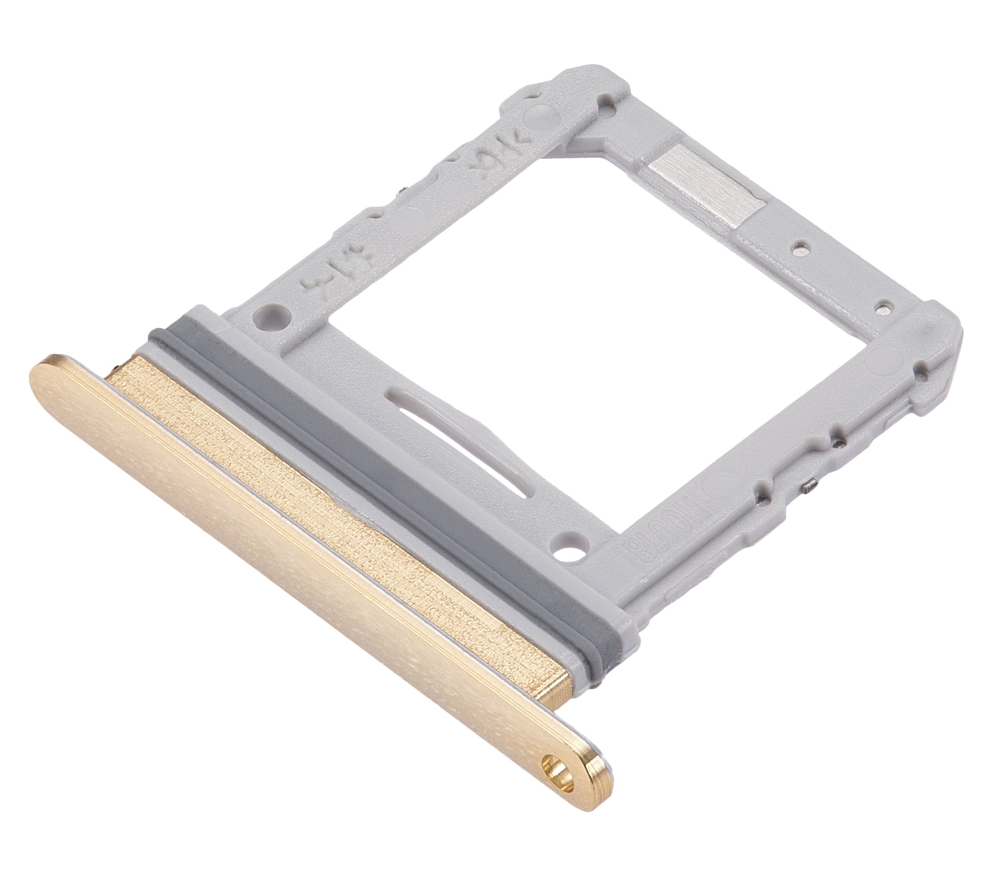 Single Sim Card Tray For Samsung Galaxy Z Flip 4G (F700) / Z Flip 5G (F707) (Mirror Gold) - View 5