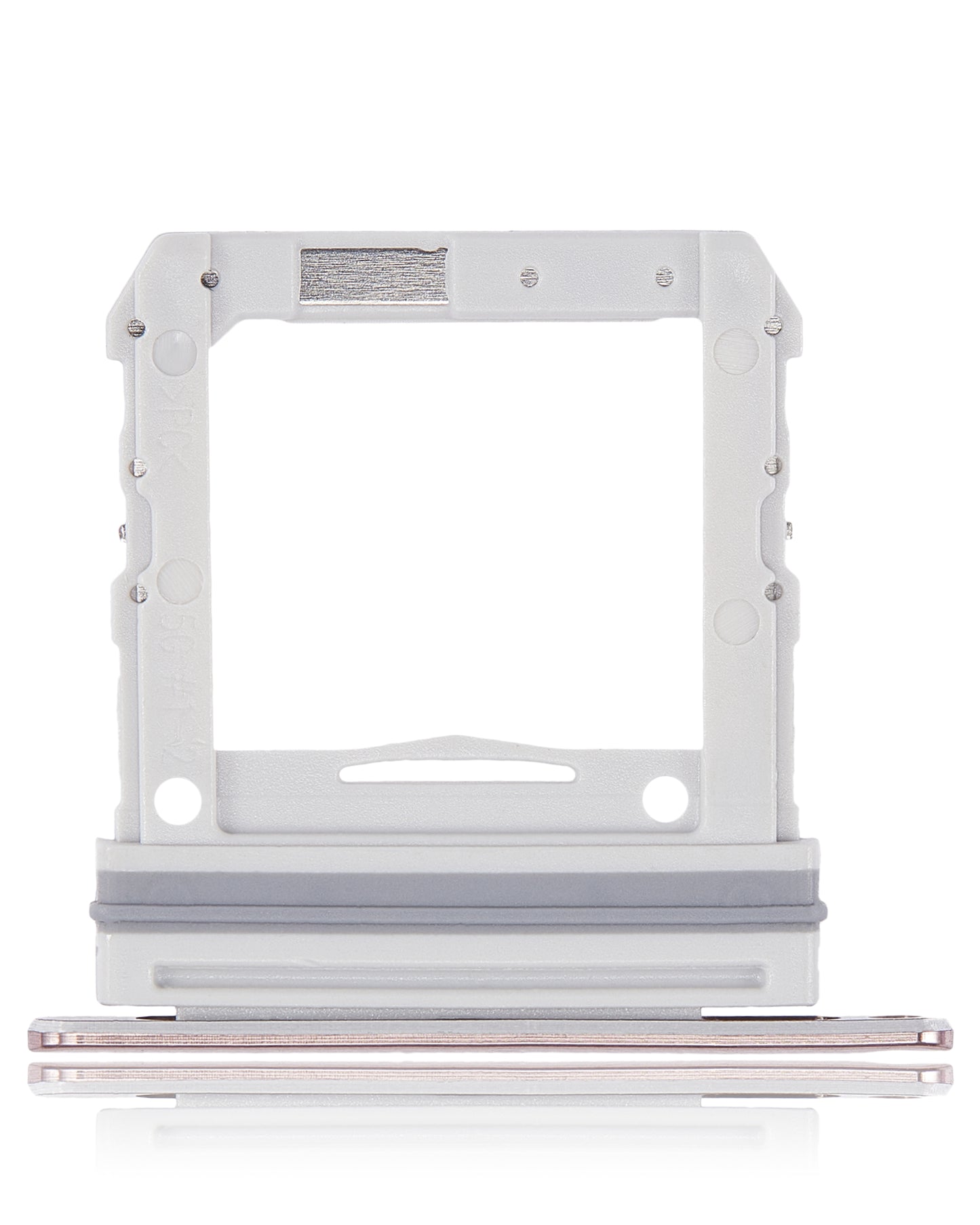 Single Sim Card Tray For Samsung Galaxy Z Flip 4G (F700) / Z Flip 5G (F707) (Mystic Bronze) - Back View