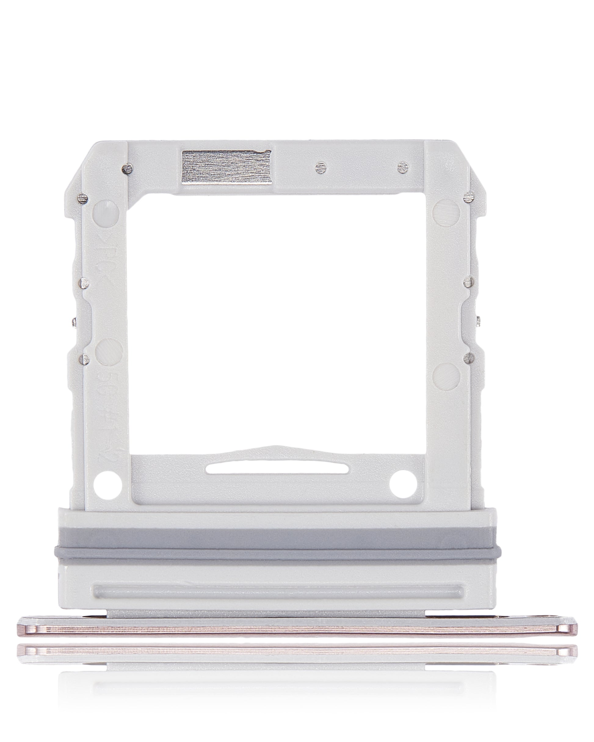 Single Sim Card Tray For Samsung Galaxy Z Flip 4G (F700) / Z Flip 5G (F707) (Mystic Bronze) - Back View