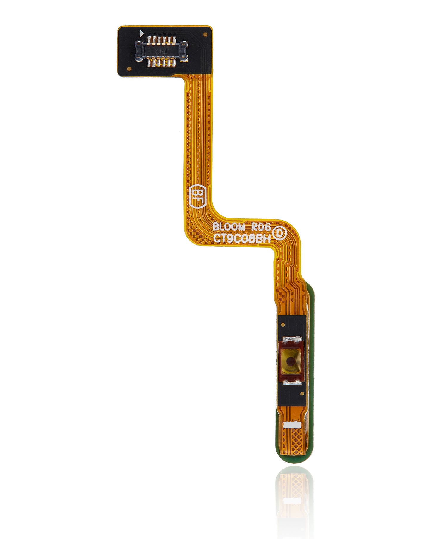 Fingerprint Reader With Flex Cable For Samsung Galaxy Z Flip 4G (F700) / Z Flip 5G (F707) (Mirror Gold) - Back View