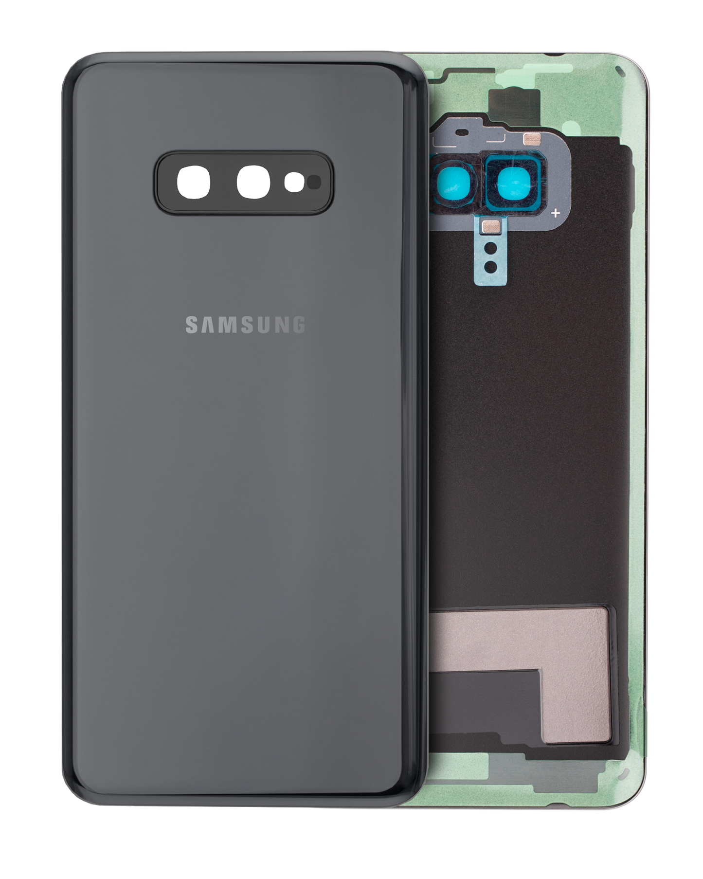 Back cover Glass With Camera Lens For Samsung Galaxy S10E (Service Pack) (Prism Black)