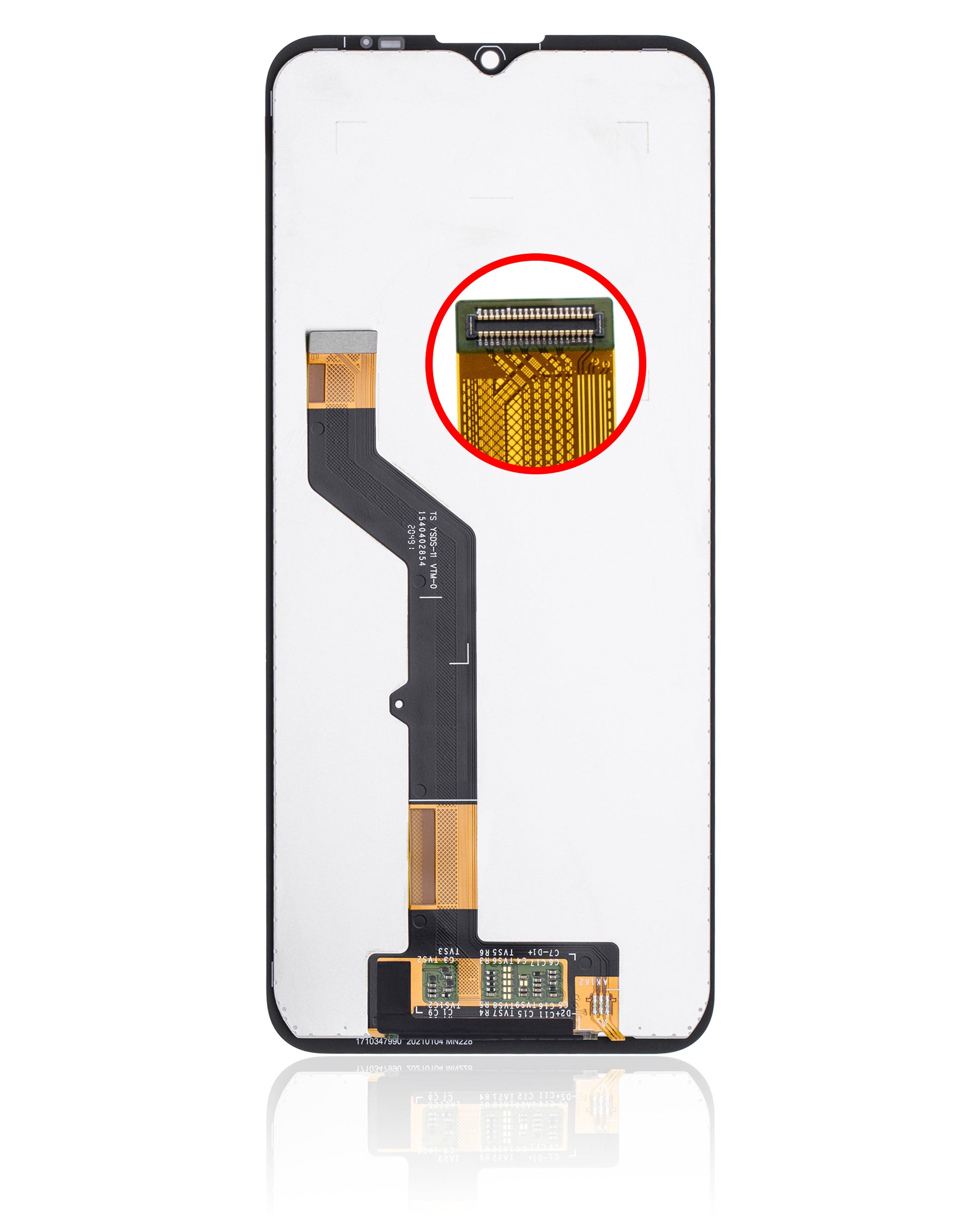 LCD Assembly Without Frame For Motorola Moto E7 Plus (XT2081 / 2020) / G9 Play (XT2083 / 2020) (Refurbished) (All Colors) replacement part for compatible Motorola phone, SKU 107082085501, product image 7