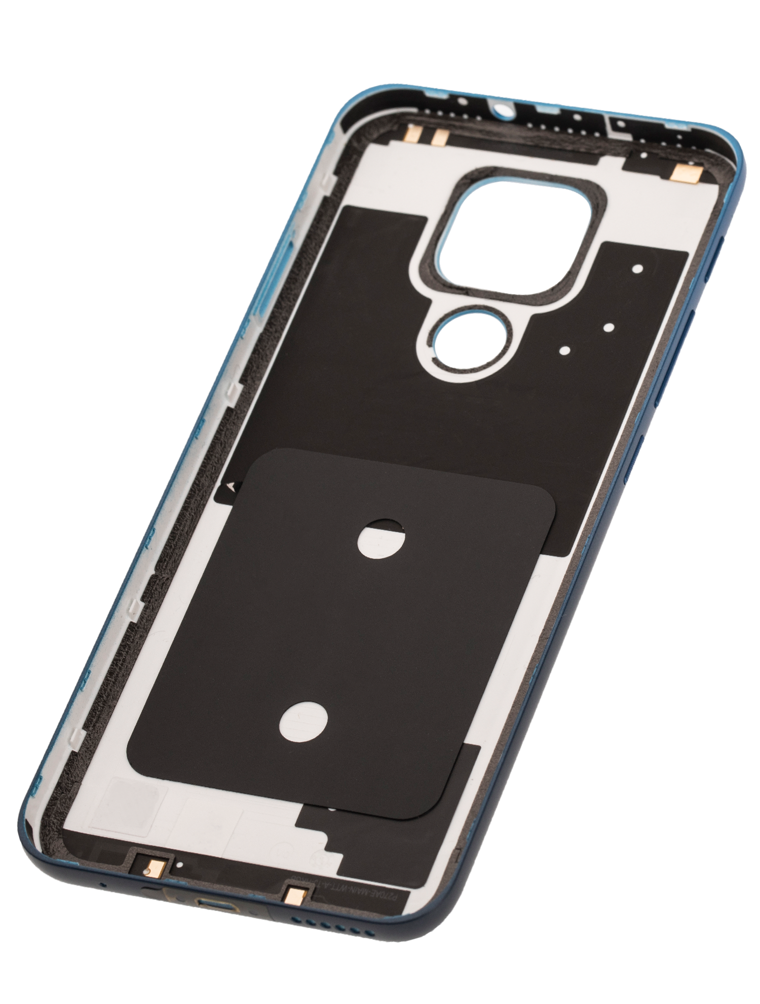 Back cover Glass For Motorola Moto E7 Plus (XT2081 / 2020) (Navy Blue) - image 3
