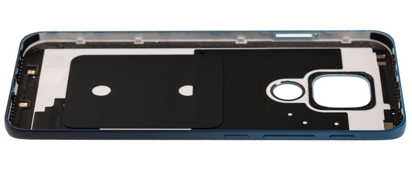 Back cover Glass For Motorola Moto E7 Plus (XT2081 / 2020) (Navy Blue) - image 4
