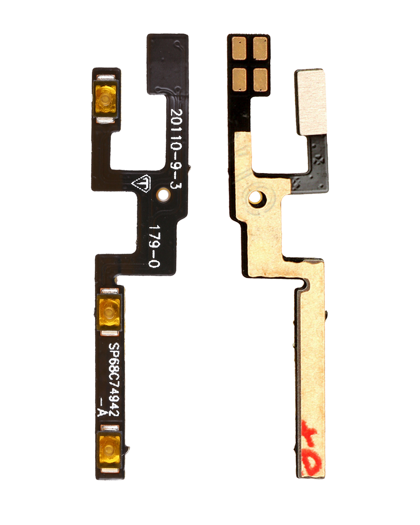 Power / Volume Button Flex Cable For Motorola Moto G 5G Plus (XT2075 / 2020) replacement part for compatible Motorola phone, SKU 107082085627, product image 2