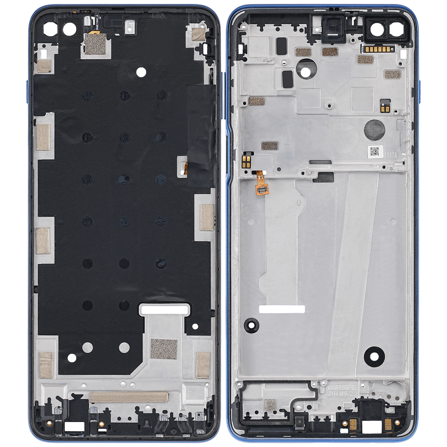 Mid-Frame Housing For Motorola Moto G 5G Plus (XT2075 / 2020) (Surfing Blue) replacement part for compatible Motorola phone, SKU 107082085631, product image 6