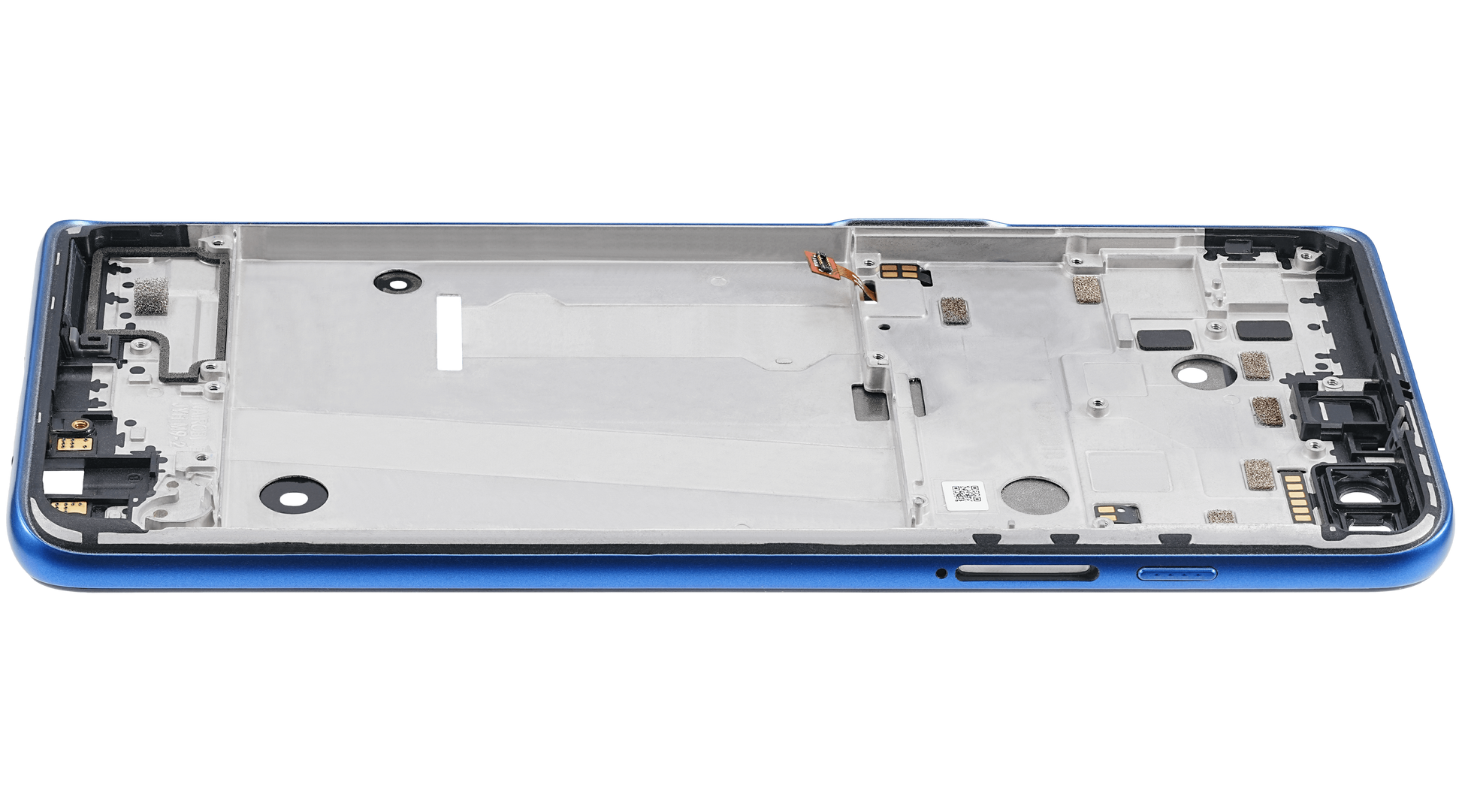 Mid-Frame Housing For Motorola Moto G 5G Plus (XT2075 / 2020) (Surfing Blue) replacement part for compatible Motorola phone, SKU 107082085631, product image 5