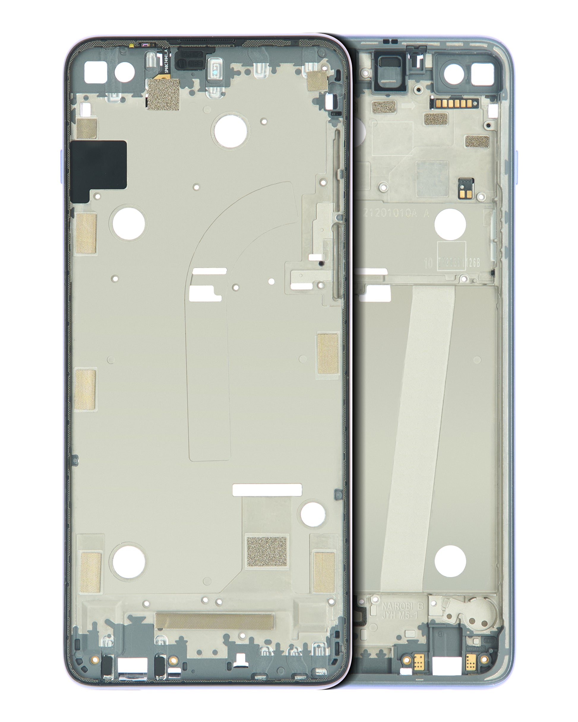 Mid-Frame Housing For Motorola Moto G 5G Plus (XT2075 / 2020) (Mystic Lilac) replacement part for compatible Motorola phone, SKU 107082085635, product image 1