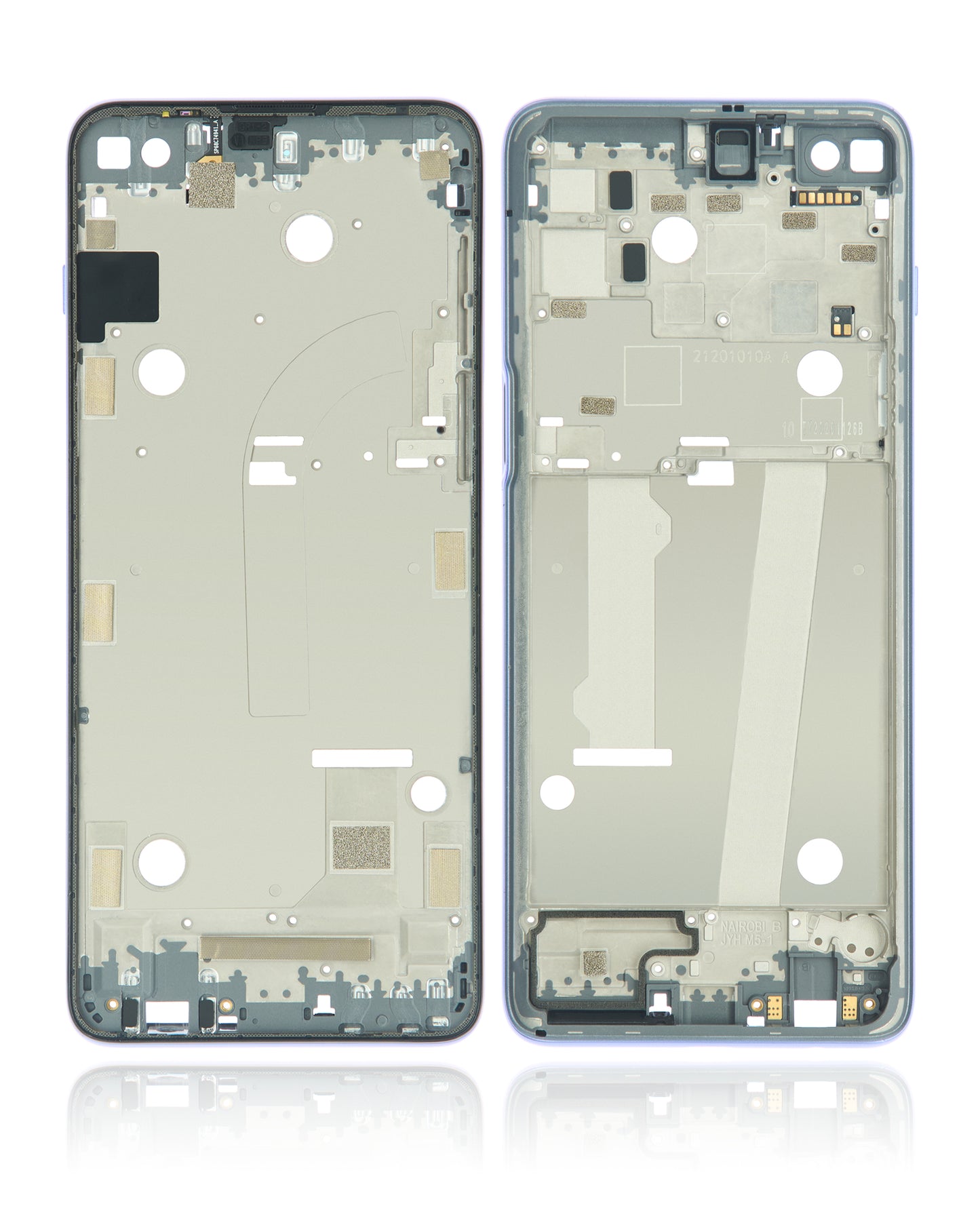 Mid-Frame Housing For Motorola Moto G 5G Plus (XT2075 / 2020) (Mystic Lilac) replacement part for compatible Motorola phone, SKU 107082085635, product image 7