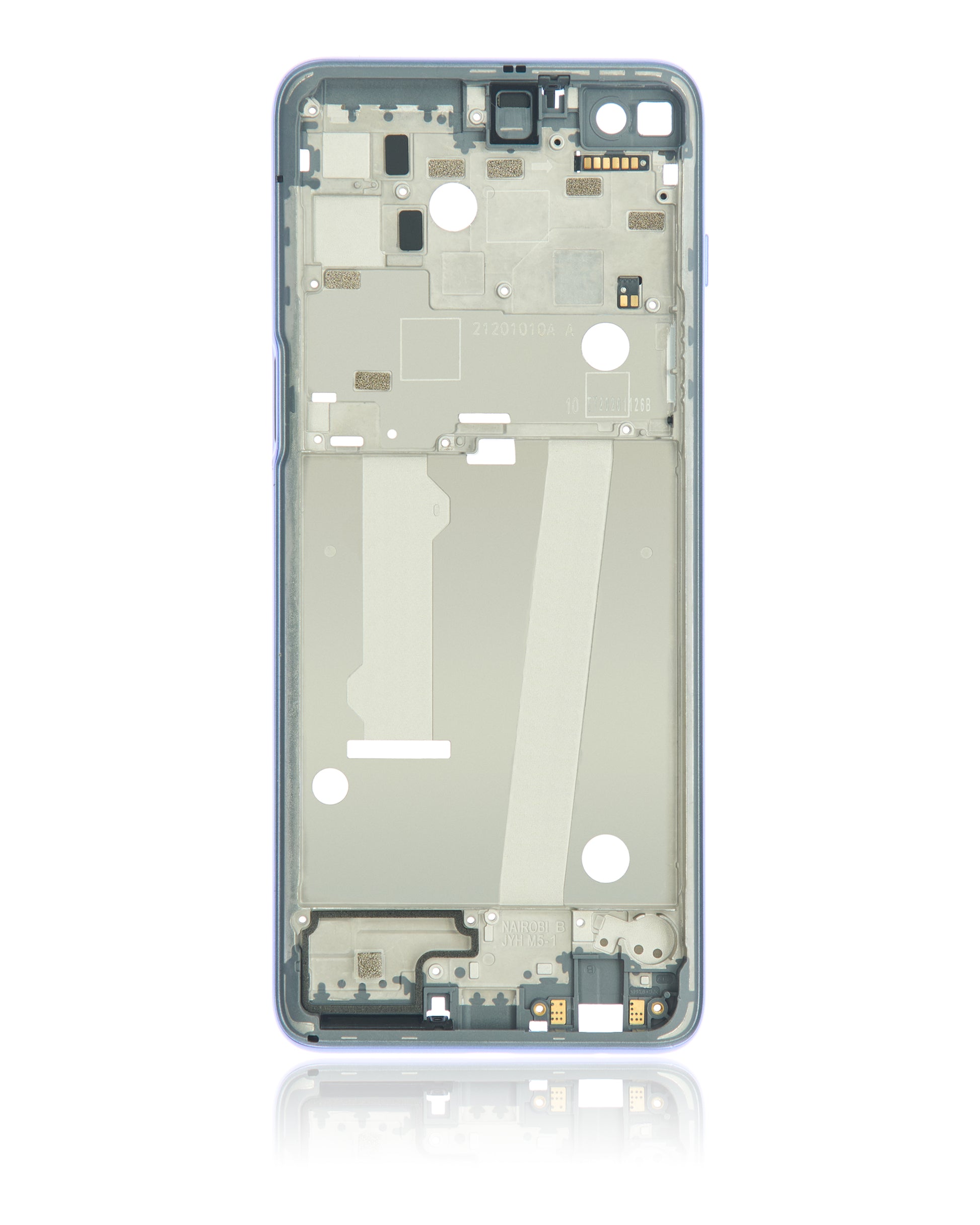 Mid-Frame Housing For Motorola Moto G 5G Plus (XT2075 / 2020) (Mystic Lilac) - Motorola replacement part - product image 9 - SKU 107082085635