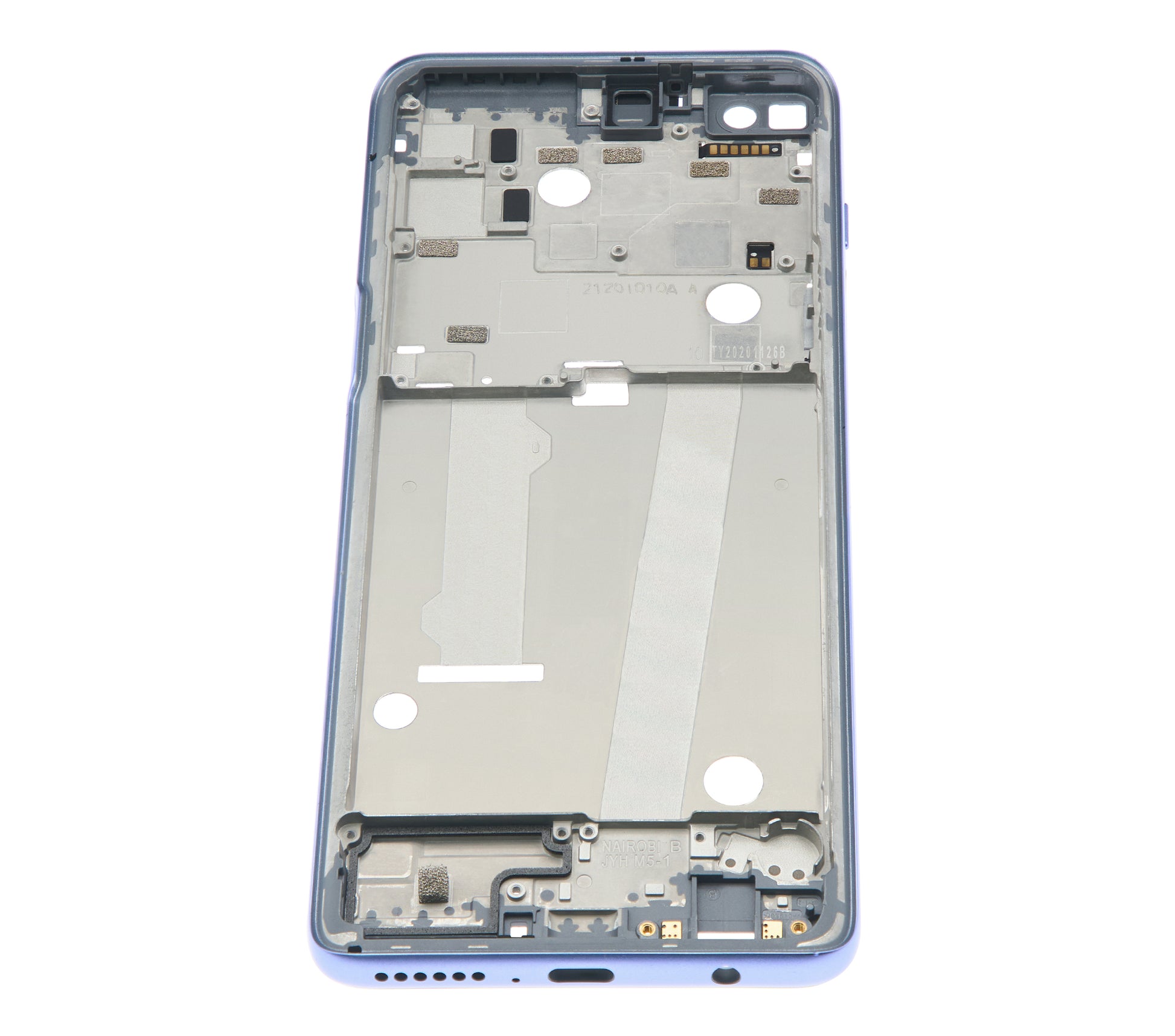 Mid-Frame Housing For Motorola Moto G 5G Plus (XT2075 / 2020) (Mystic Lilac) replacement part for compatible Motorola phone, SKU 107082085635, product image 4