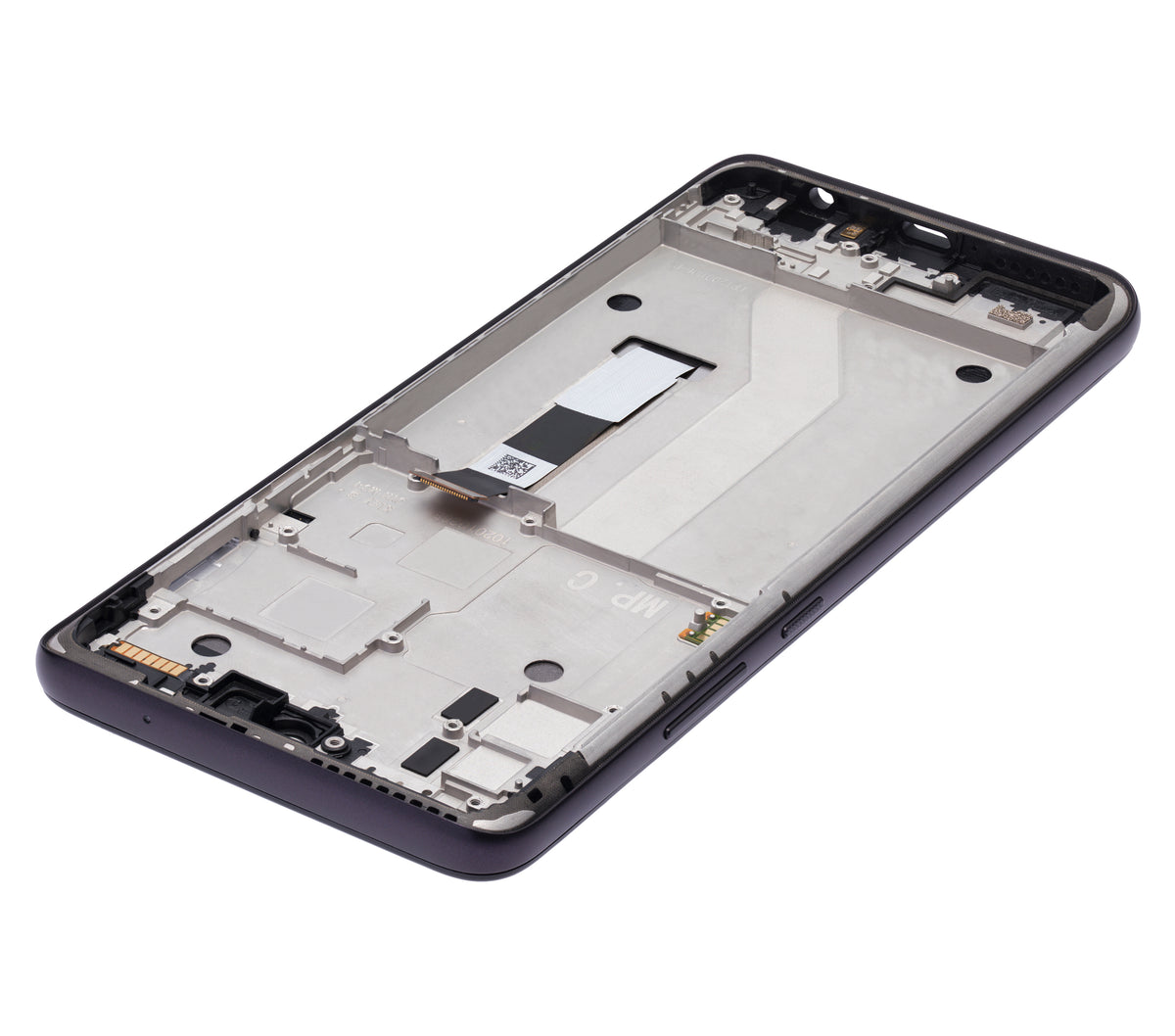 LCD Assembly With Frame For Motorola One 5G Ace (XT2113-2 / 2021) (Refurbished) (Volcanic Gray) - Motorola replacement part - product image 3 - SKU 107082085703