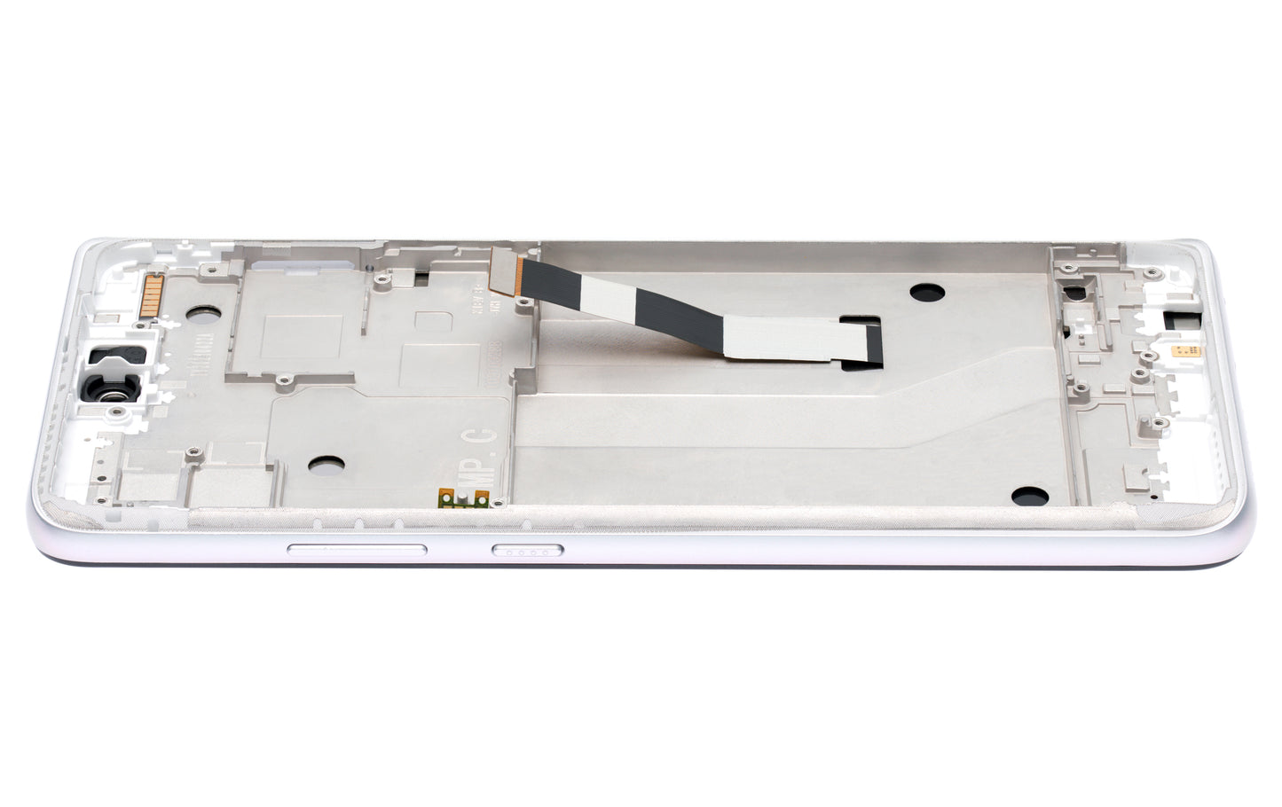 LCD Assembly With Frame For Motorola One 5G Ace (XT2113-2 / 2021) (Refurbished) (Frosted Silver) replacement part for compatible Motorola phone, SKU 107082085704, product image 5