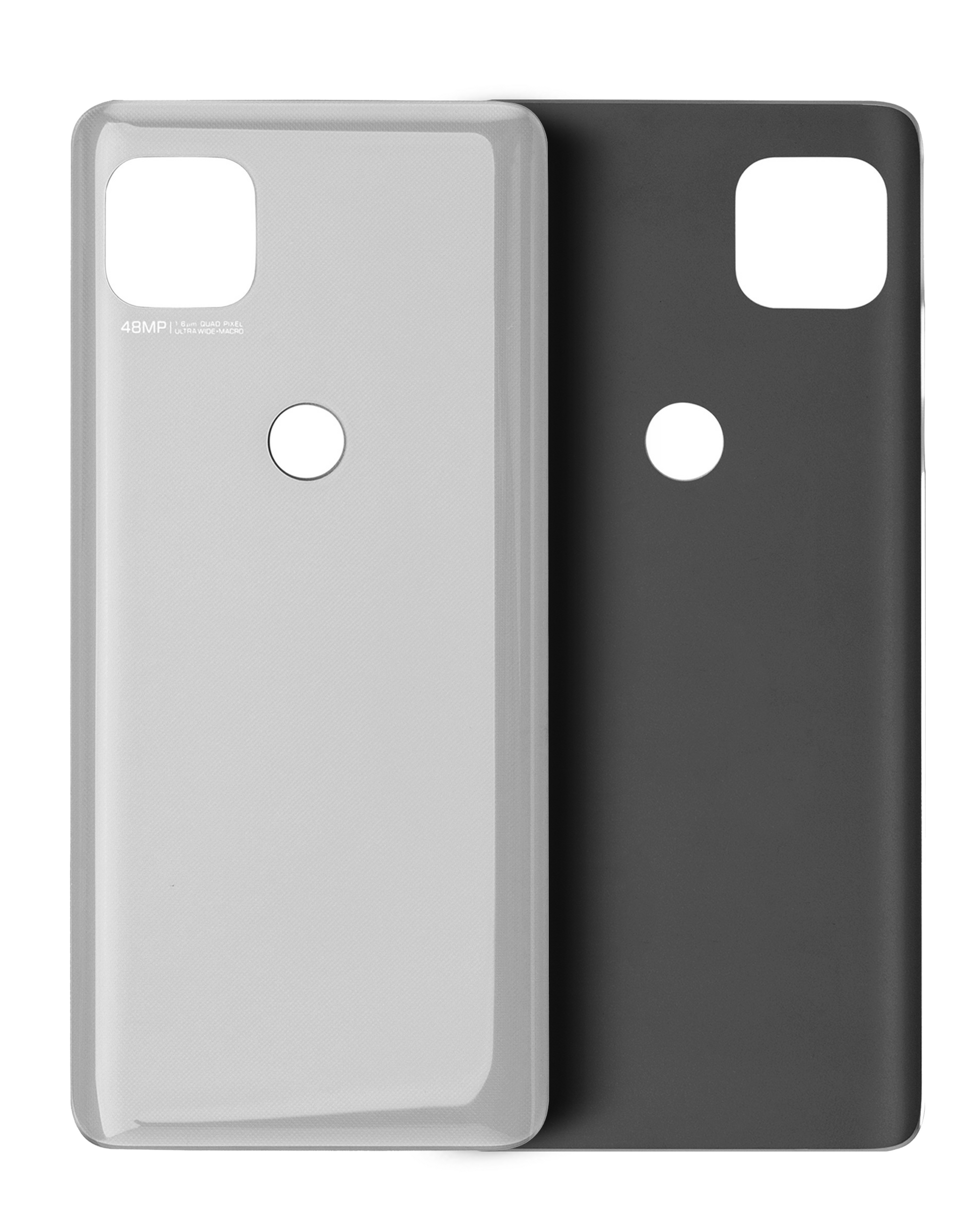Back cover Glass For Motorola Moto G 5G (XT2113-3 / 2020) (Frosted Silver) replacement part for compatible Motorola phone, SKU 107082085721, product image 1