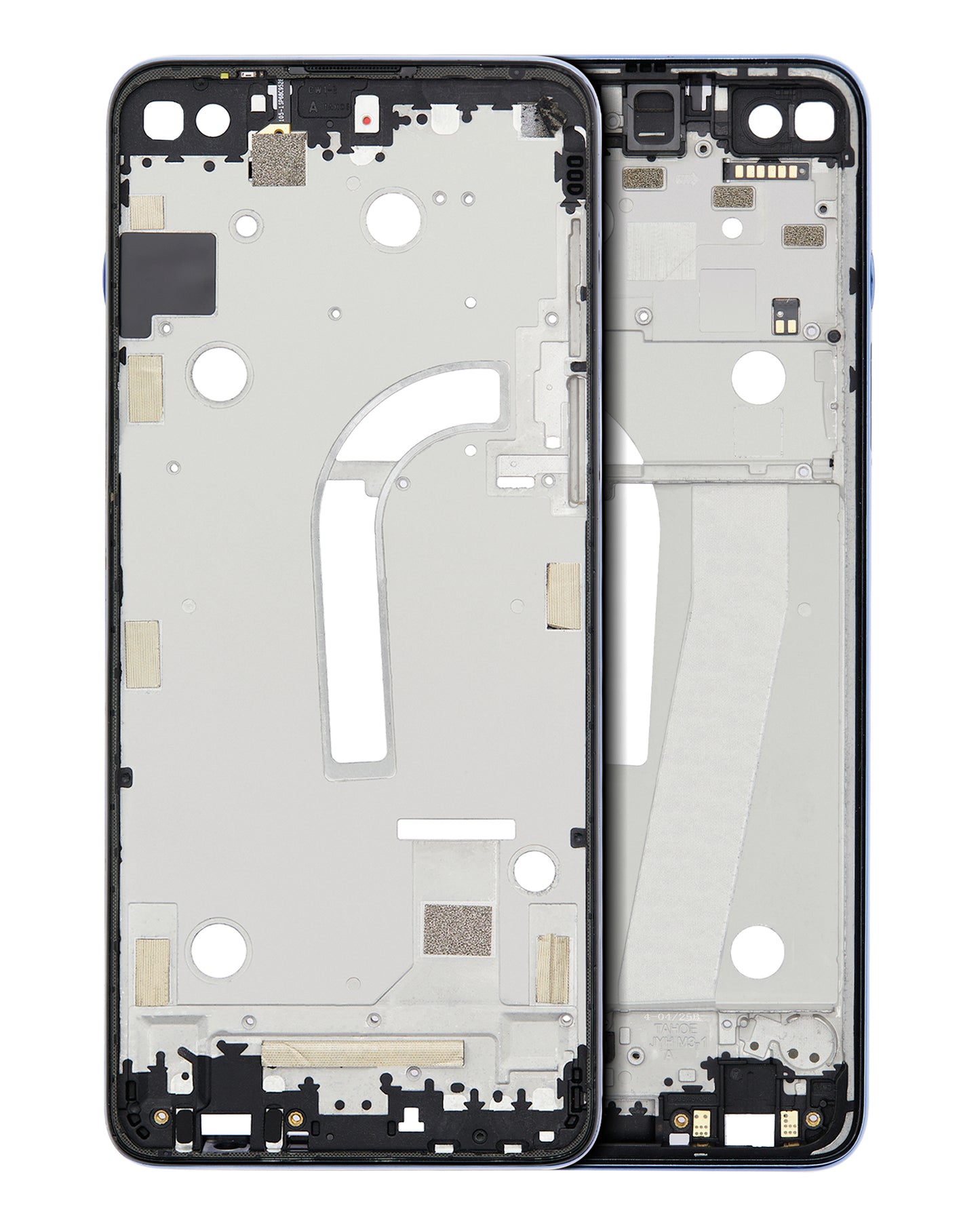 Mid-Frame Housing For Motorola Moto G100 (XT2125-4 / 2021) (Iridescent Sky) replacement part for compatible Motorola phone, SKU 107082085735, product image 1