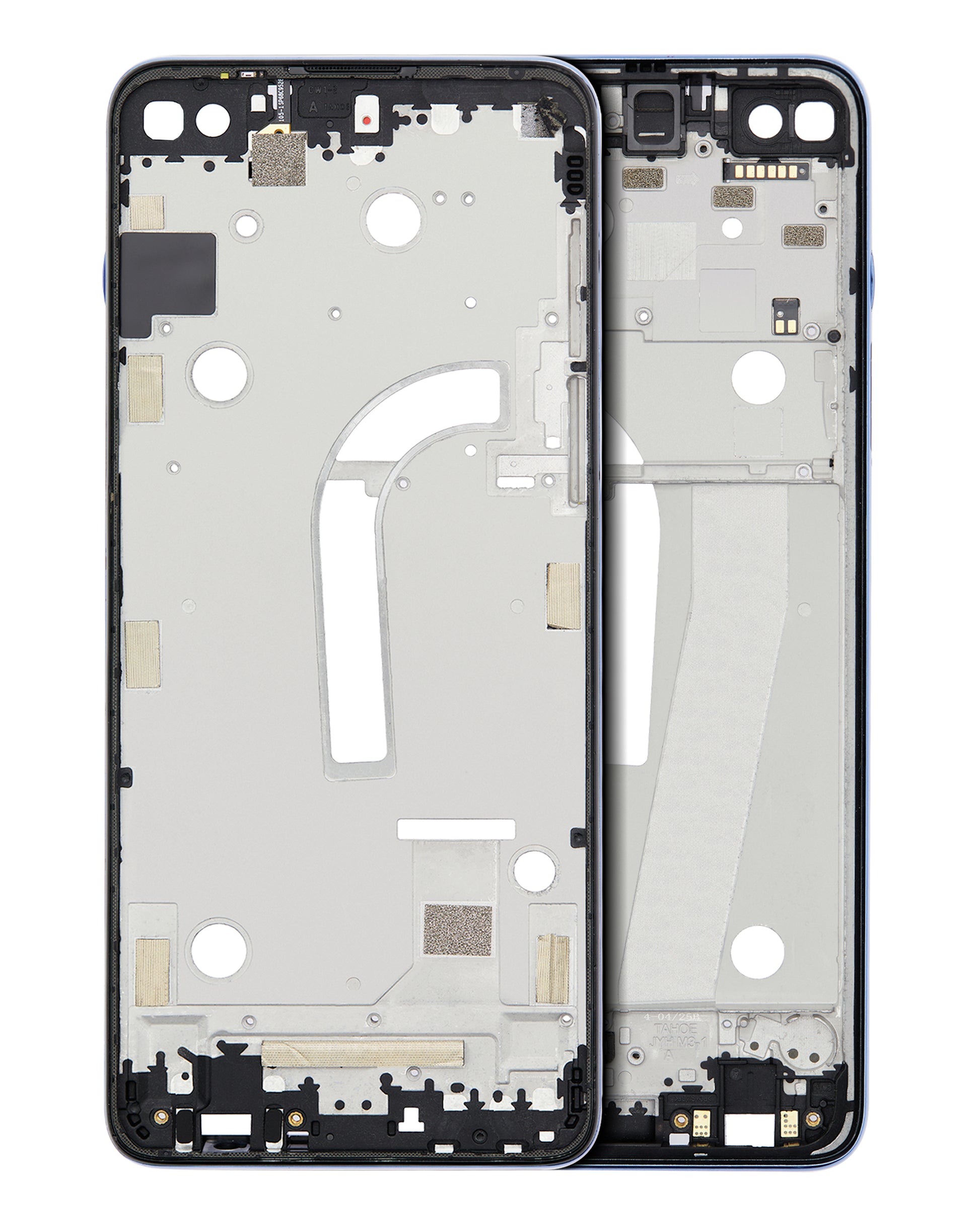 Mid-Frame Housing For Motorola Moto G100 (XT2125-4 / 2021) (Iridescent Sky) replacement part for compatible Motorola phone, SKU 107082085735, product image 1