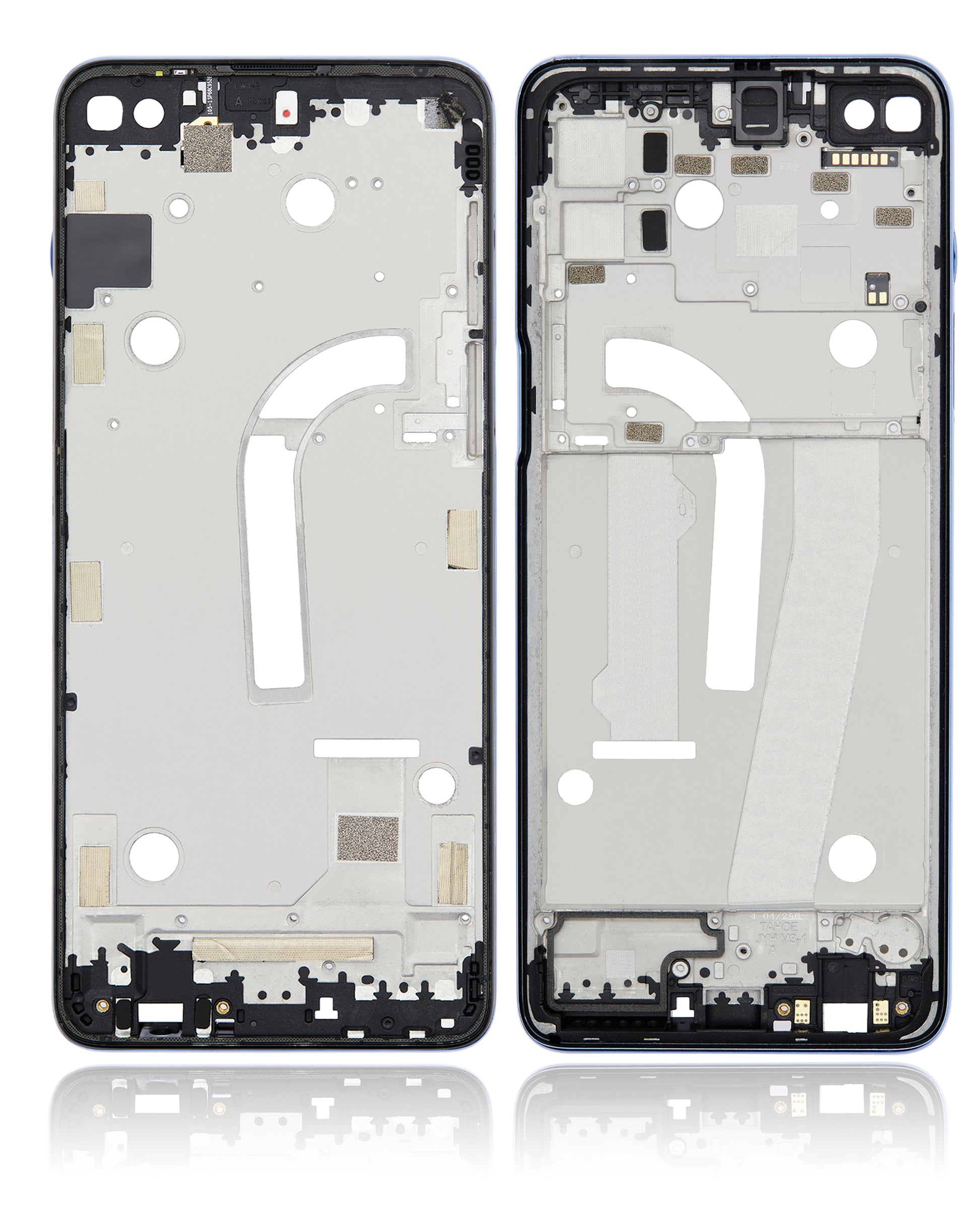 Mid-Frame Housing For Motorola Moto G100 (XT2125-4 / 2021) (Iridescent Sky) replacement part for compatible Motorola phone, SKU 107082085735, product image 7