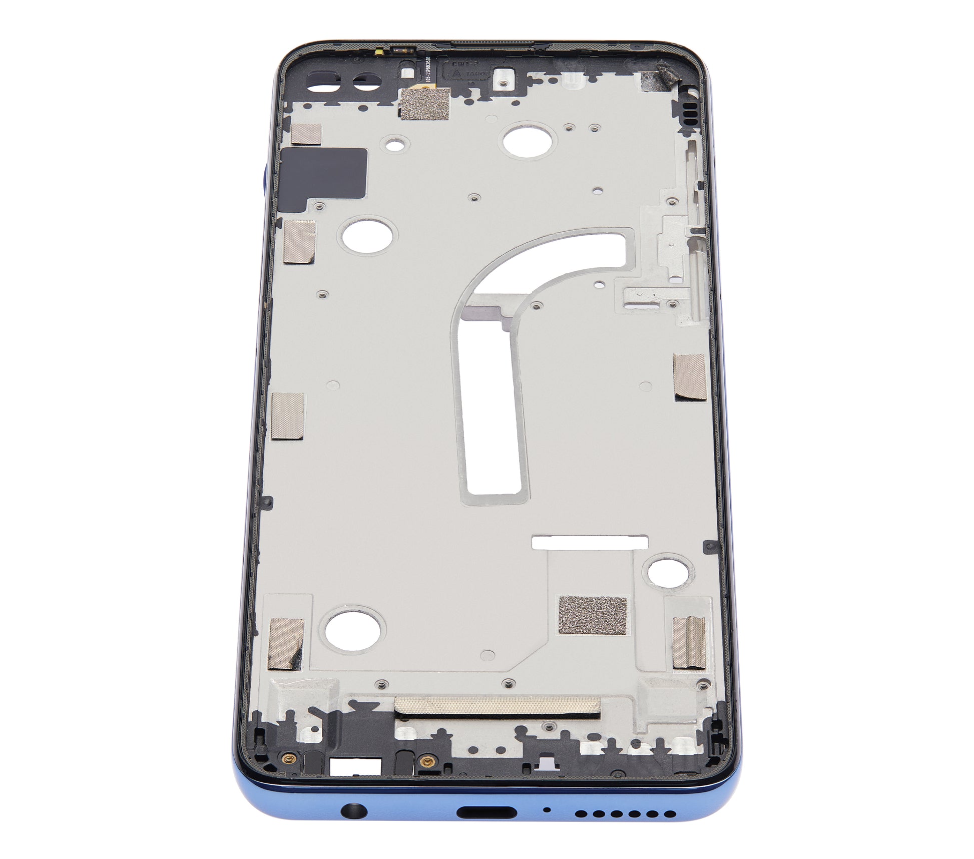 Mid-Frame Housing For Motorola Moto G100 (XT2125-4 / 2021) (Iridescent Sky) replacement part for compatible Motorola phone, SKU 107082085735, product image 4
