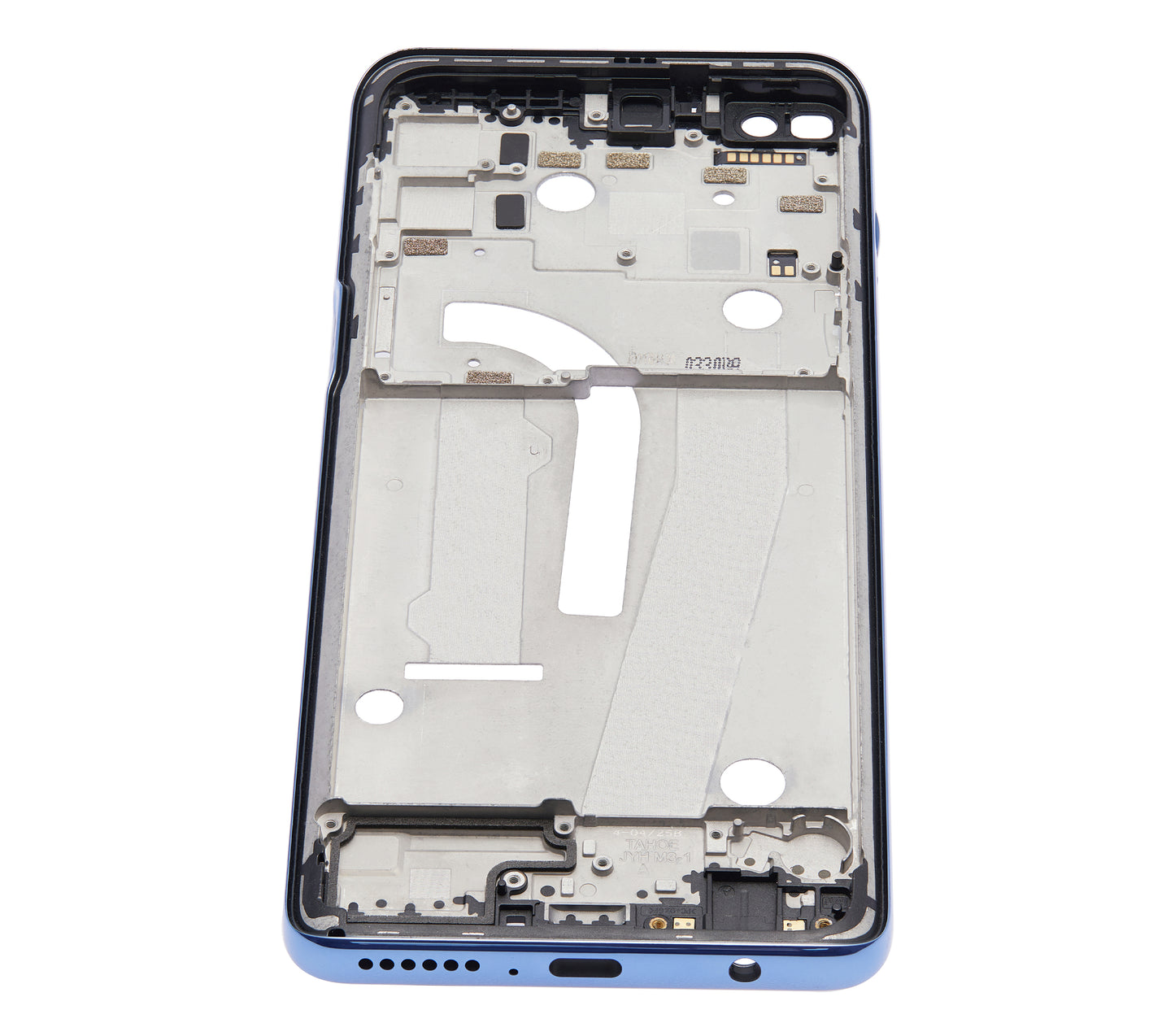 Mid-Frame Housing For Motorola Moto G100 (XT2125-4 / 2021) (Iridescent Sky) replacement part for compatible Motorola phone, SKU 107082085735, product image 10