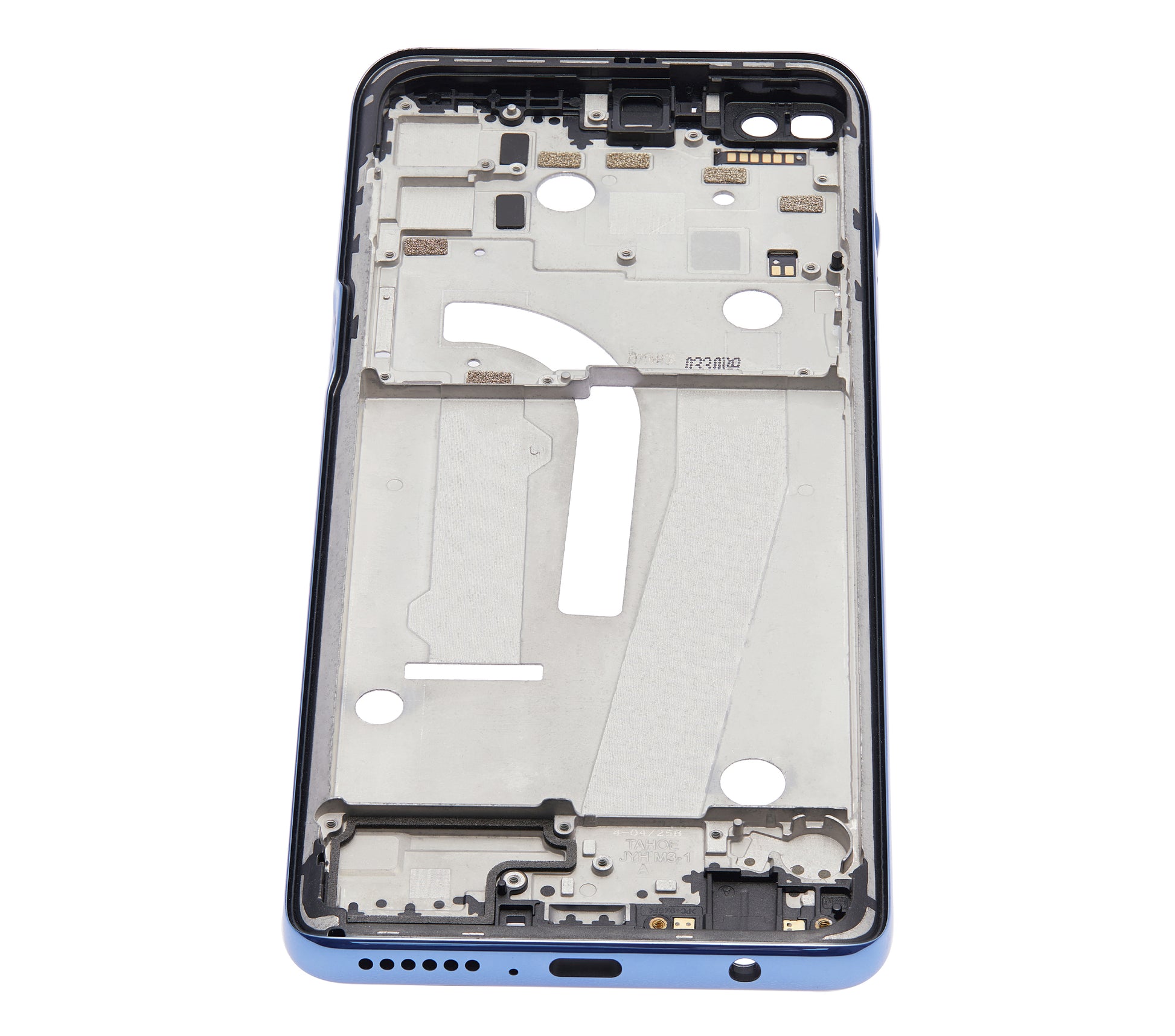 Mid-Frame Housing For Motorola Moto G100 (XT2125-4 / 2021) (Iridescent Sky) replacement part for compatible Motorola phone, SKU 107082085735, product image 10