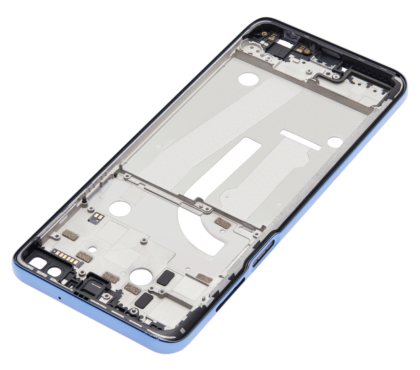 Mid-Frame Housing For Motorola Moto G100 (XT2125-4 / 2021) (Iridescent Sky) replacement part for compatible Motorola phone, SKU 107082085735, product image 2