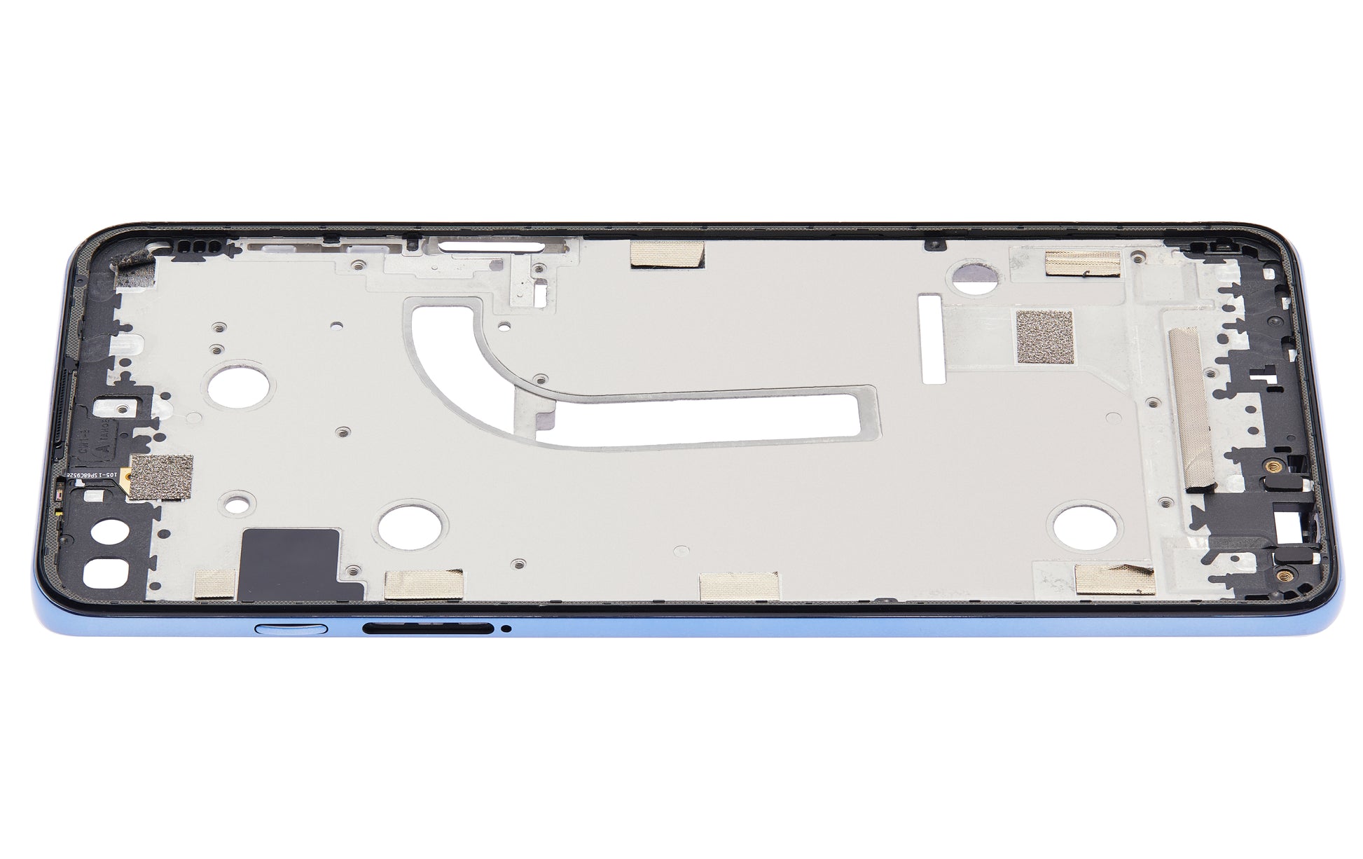 Mid-Frame Housing For Motorola Moto G100 (XT2125-4 / 2021) (Iridescent Sky) replacement part for compatible Motorola phone, SKU 107082085735, product image 5