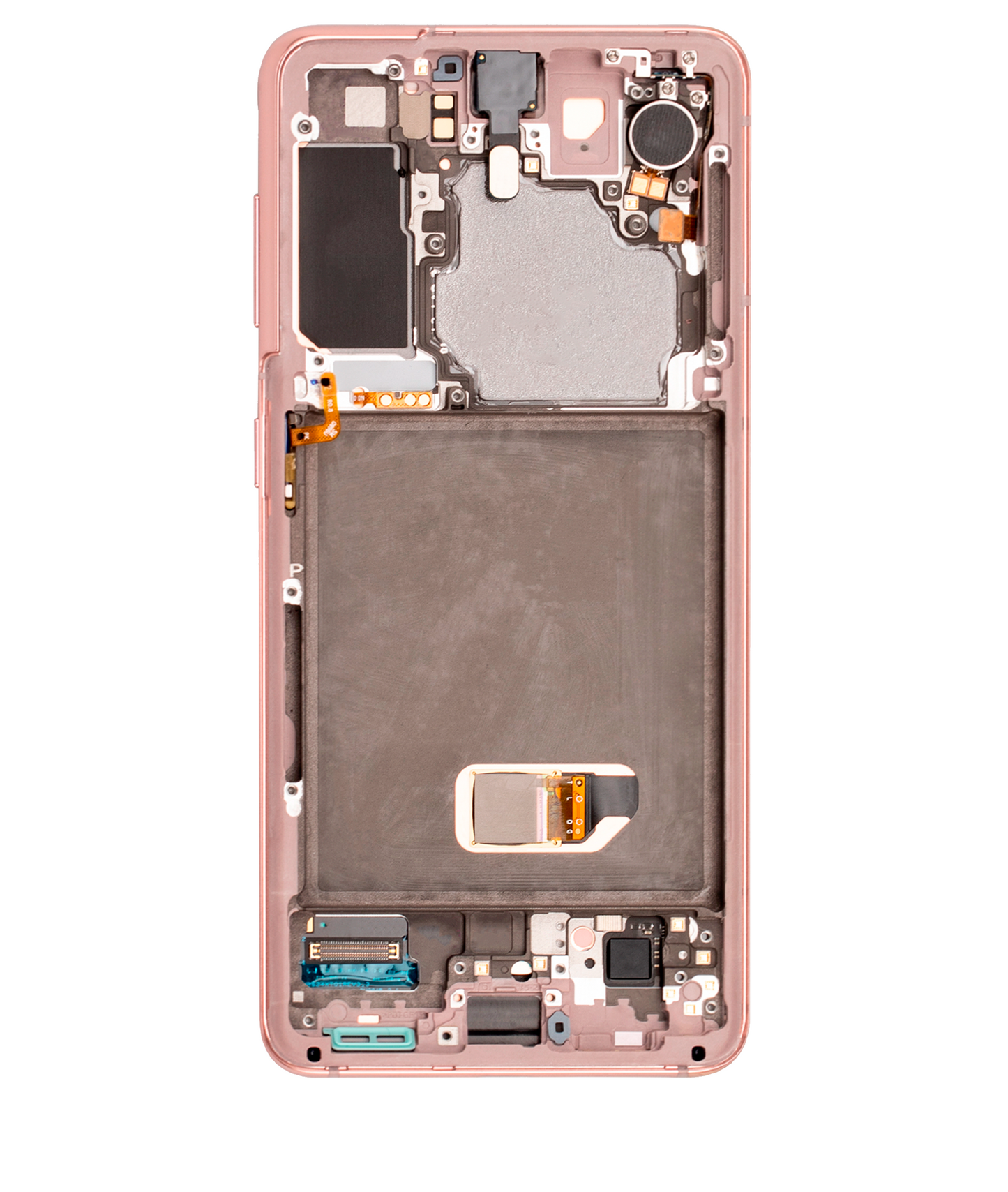 OLED Assembly With Frame For Samsung Galaxy S21 5G (Refurbished) (Phantom Pink)
