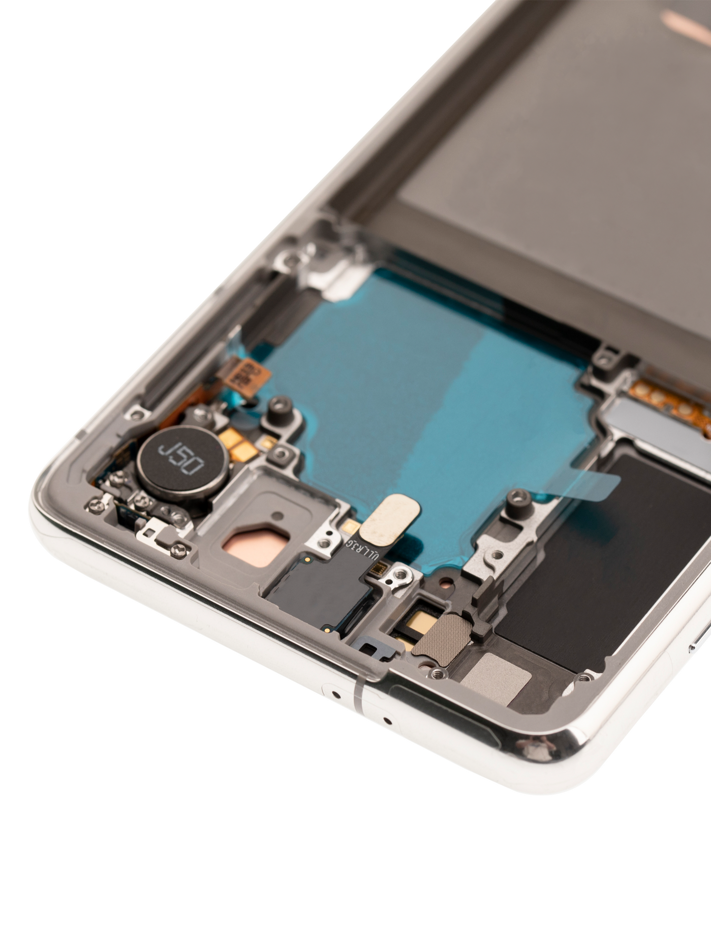 OLED Assembly With Frame For Samsung Galaxy S21 5G (Refurbished) (Phantom White)