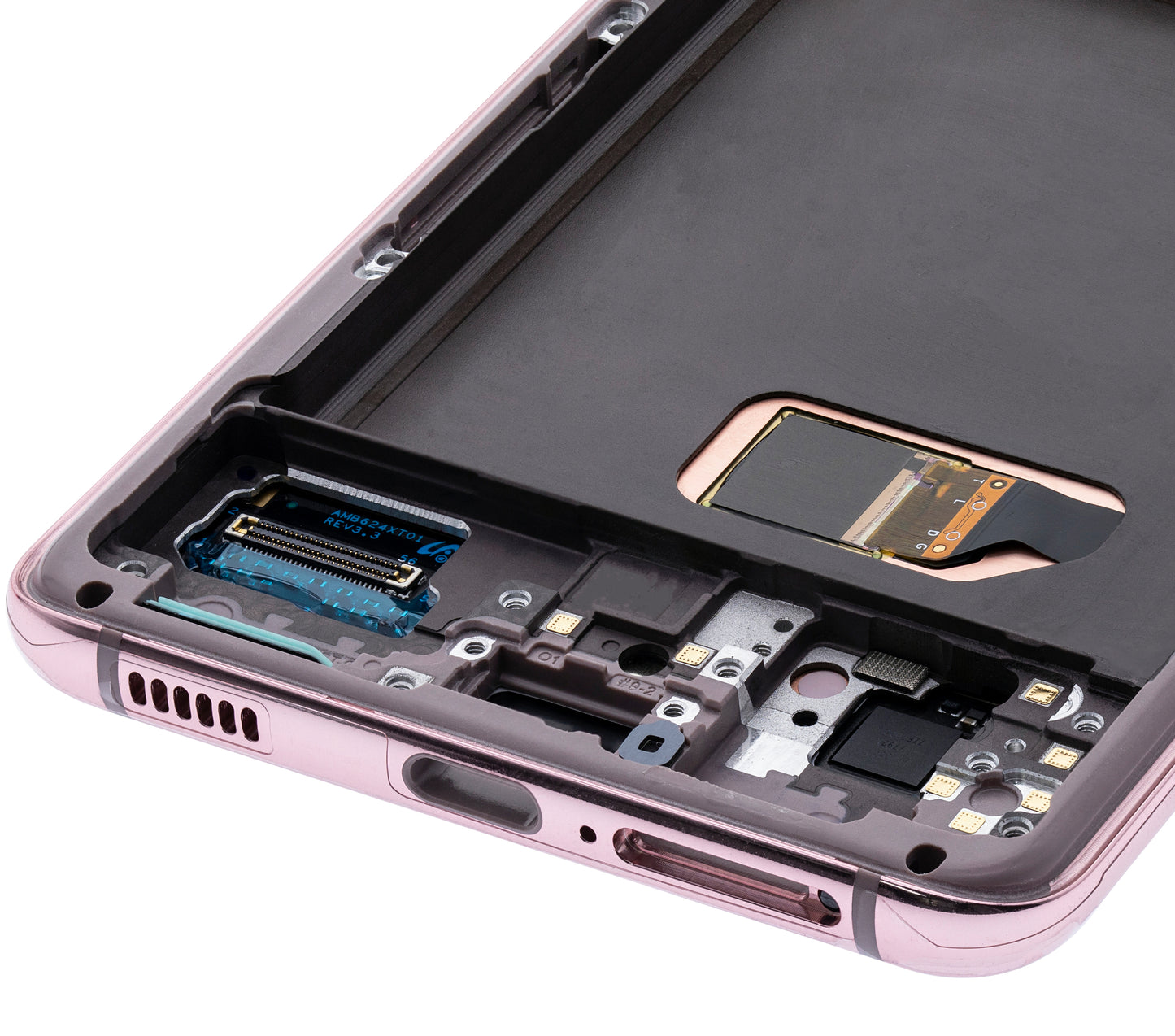 OLED Assembly With Frame For Samsung Galaxy S21 5G (Refurbished) (Phantom Violet)