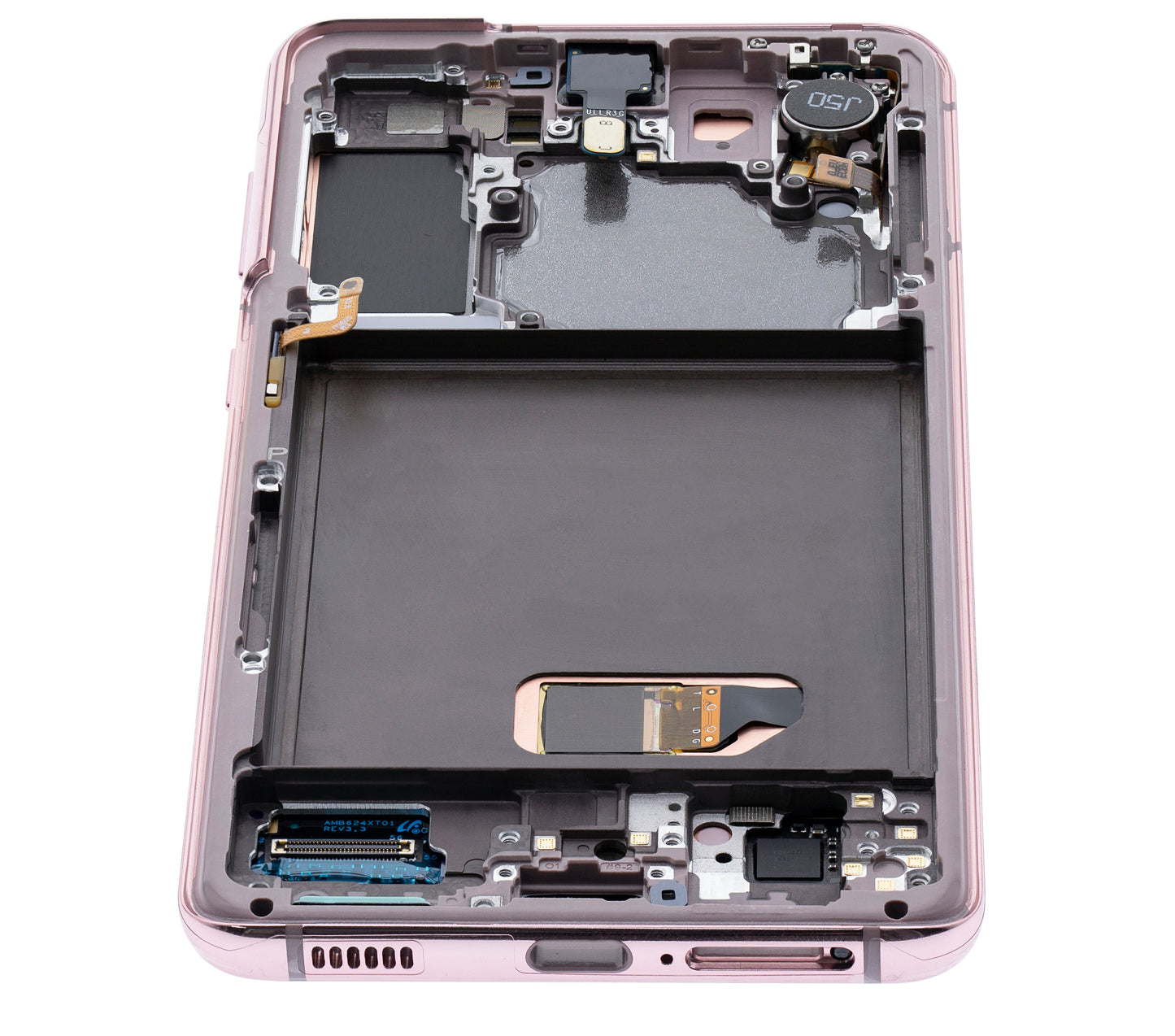 OLED Assembly With Frame For Samsung Galaxy S21 5G (Refurbished) (Phantom Violet)