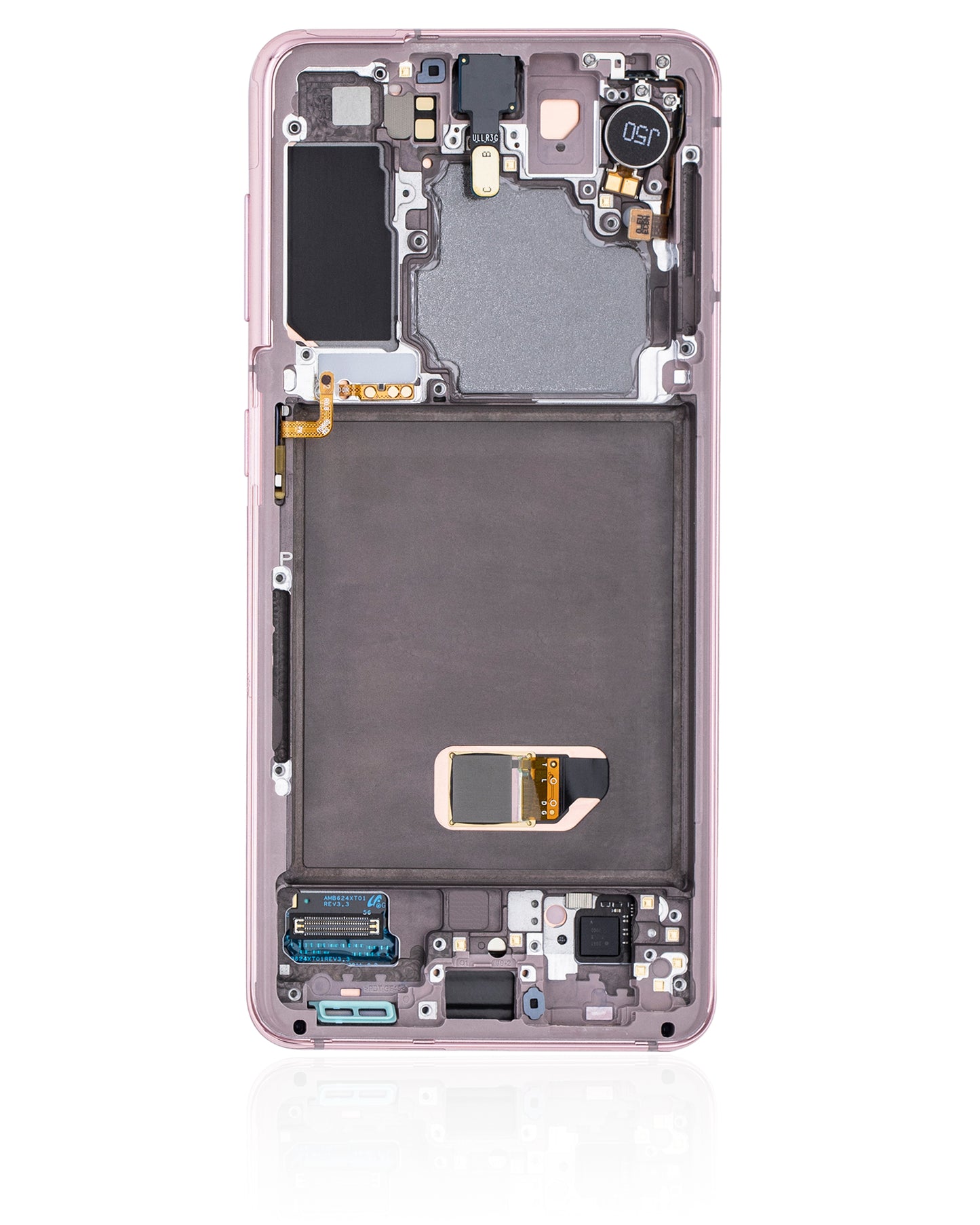 OLED Assembly With Frame For Samsung Galaxy S21 5G (Refurbished) (Phantom Violet)