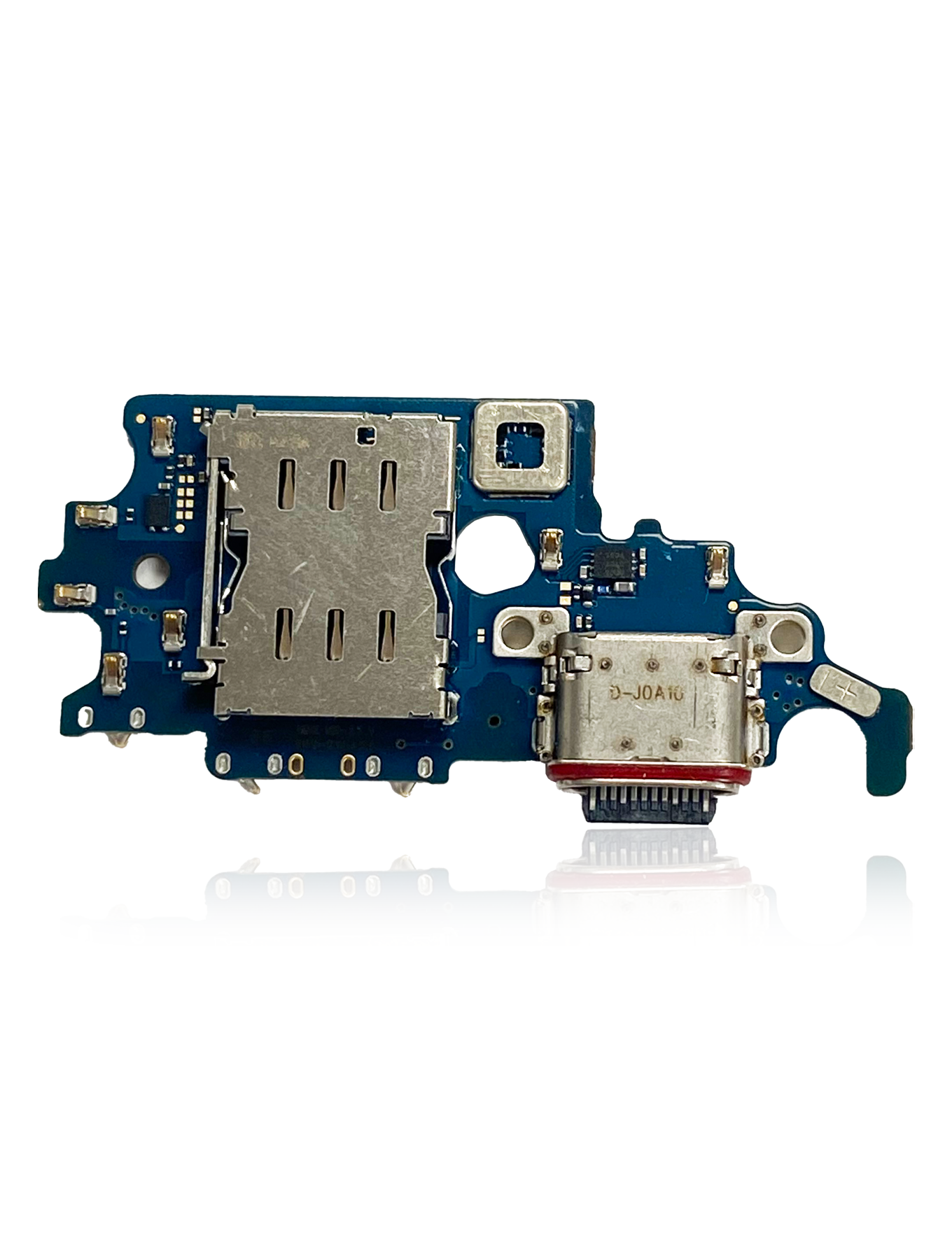 Charging Port Board With Sim Card Reader For Samsung Galaxy S21 5G (G991B) (International Version) (Premium)