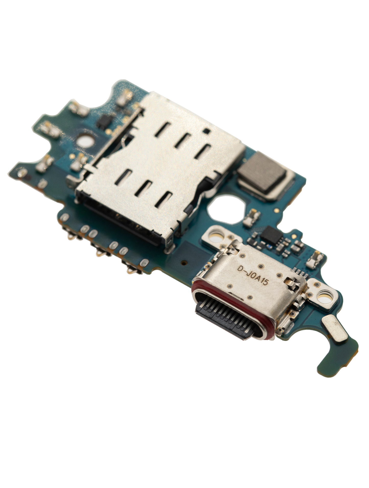 Charging Port Board With Sim Card Reader For Samsung Galaxy S21 5G (G991U) (US Version) (Service Pack)