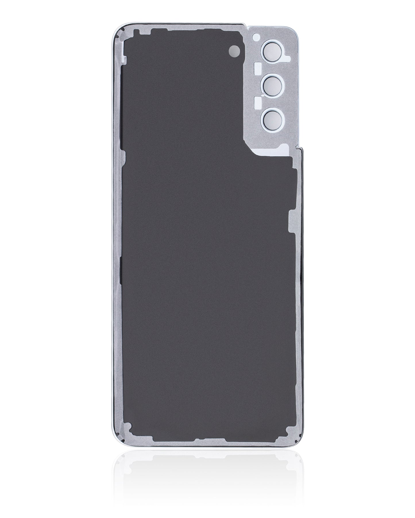 Back Cover Glass With Camera Lens For Samsung Galaxy S21 Plus (Service Pack) (Phantom Silver)