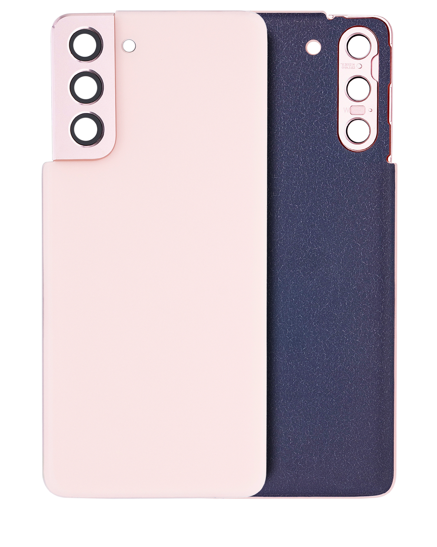 Back Cover Glass With Camera Lens For Samsung Galaxy S21 5G (Service Pack) (Phantom Pink)