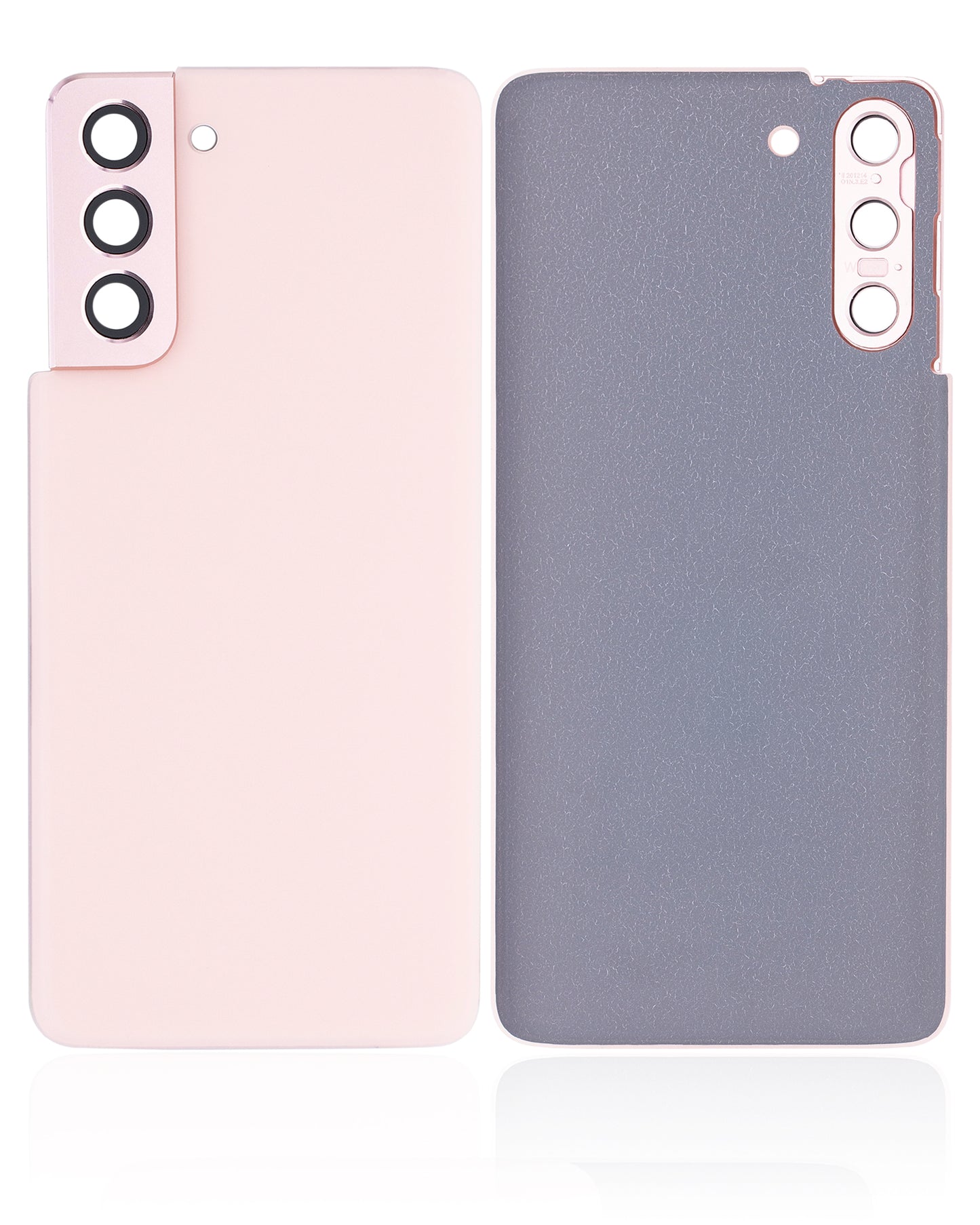 Back Cover Glass With Camera Lens For Samsung Galaxy S21 5G (Service Pack) (Phantom Pink)
