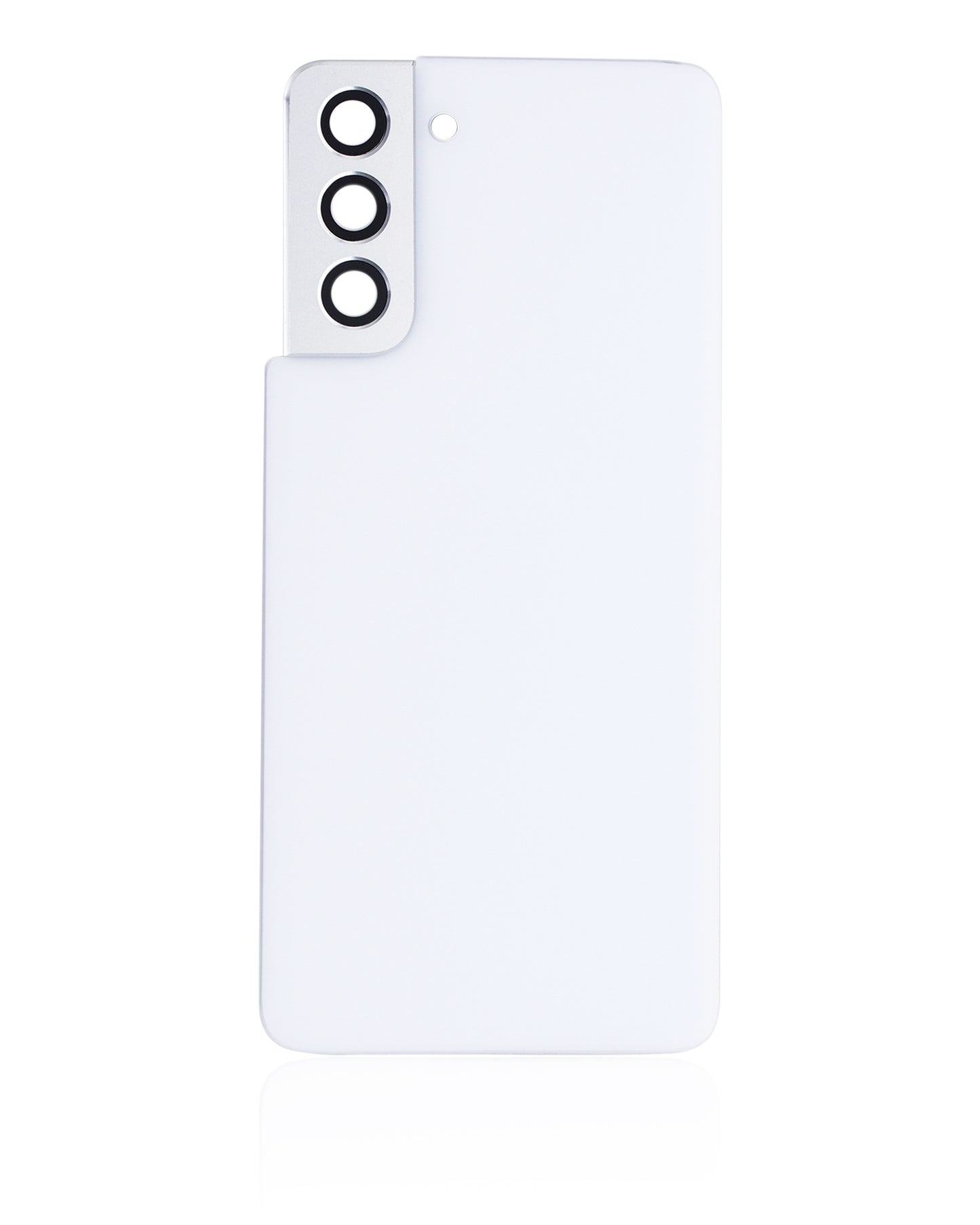 Back Cover Glass With Camera Lens For Samsung Galaxy S21 5G (Service Pack) (Phantom White)