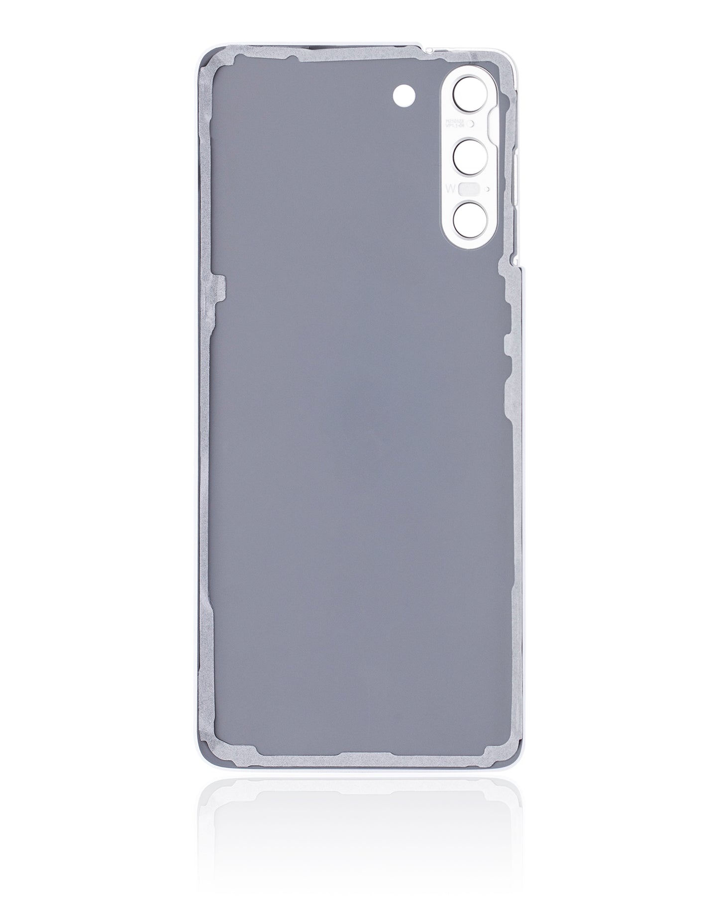 Back Cover Glass With Camera Lens For Samsung Galaxy S21 5G (Service Pack) (Phantom White)