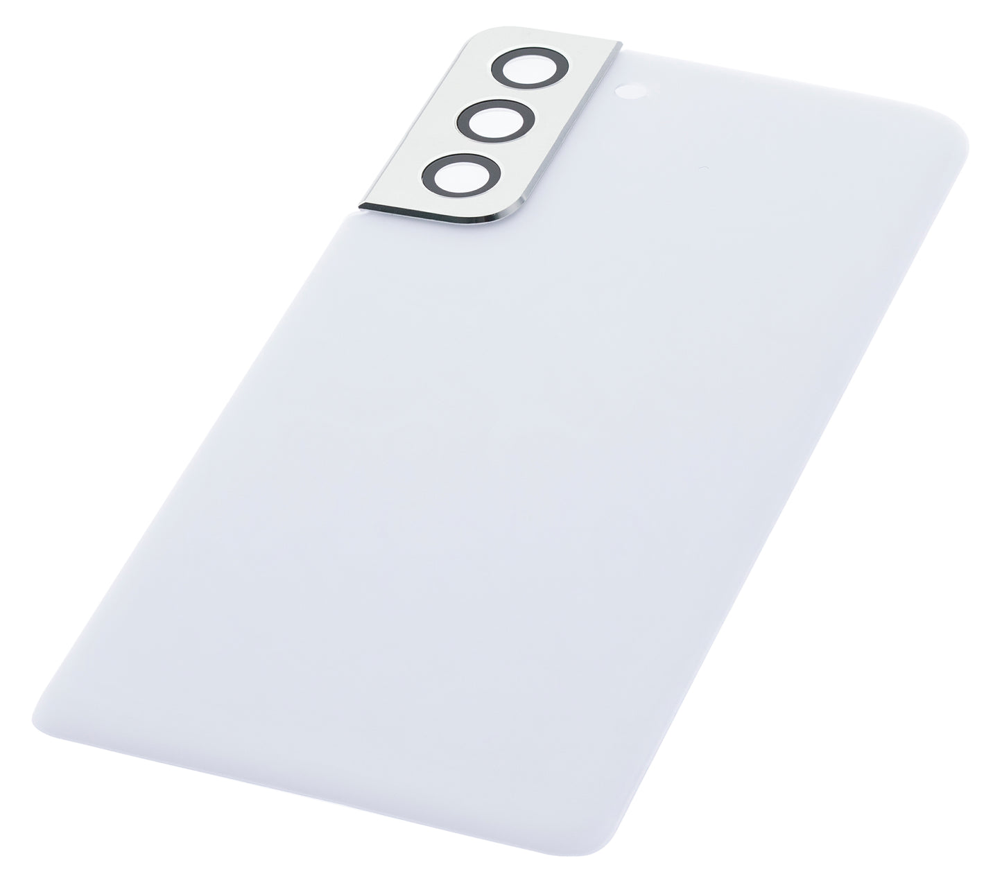 Back Cover Glass With Camera Lens For Samsung Galaxy S21 5G (Service Pack) (Phantom White)