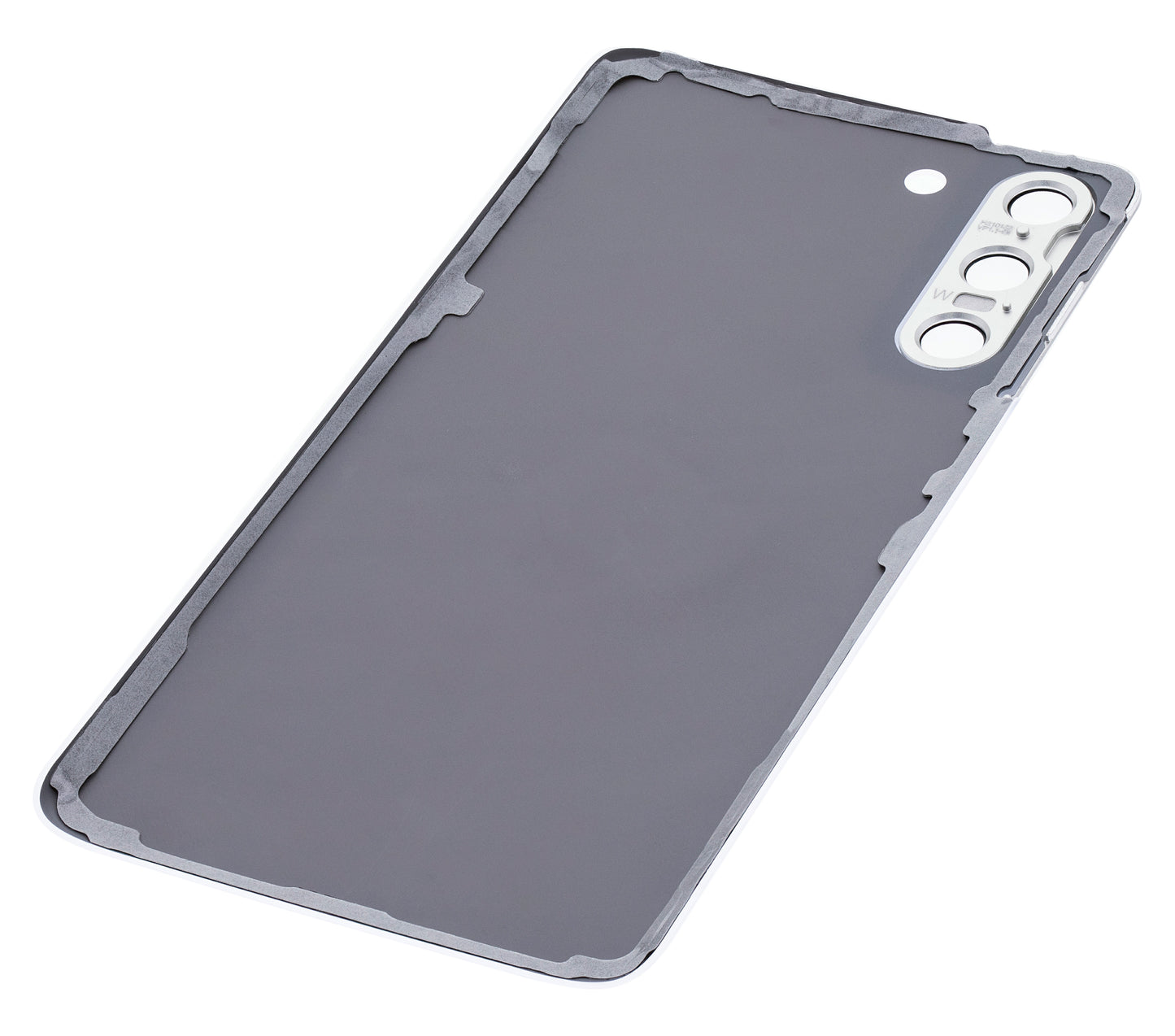 Back Cover Glass With Camera Lens For Samsung Galaxy S21 5G (Service Pack) (Phantom White)