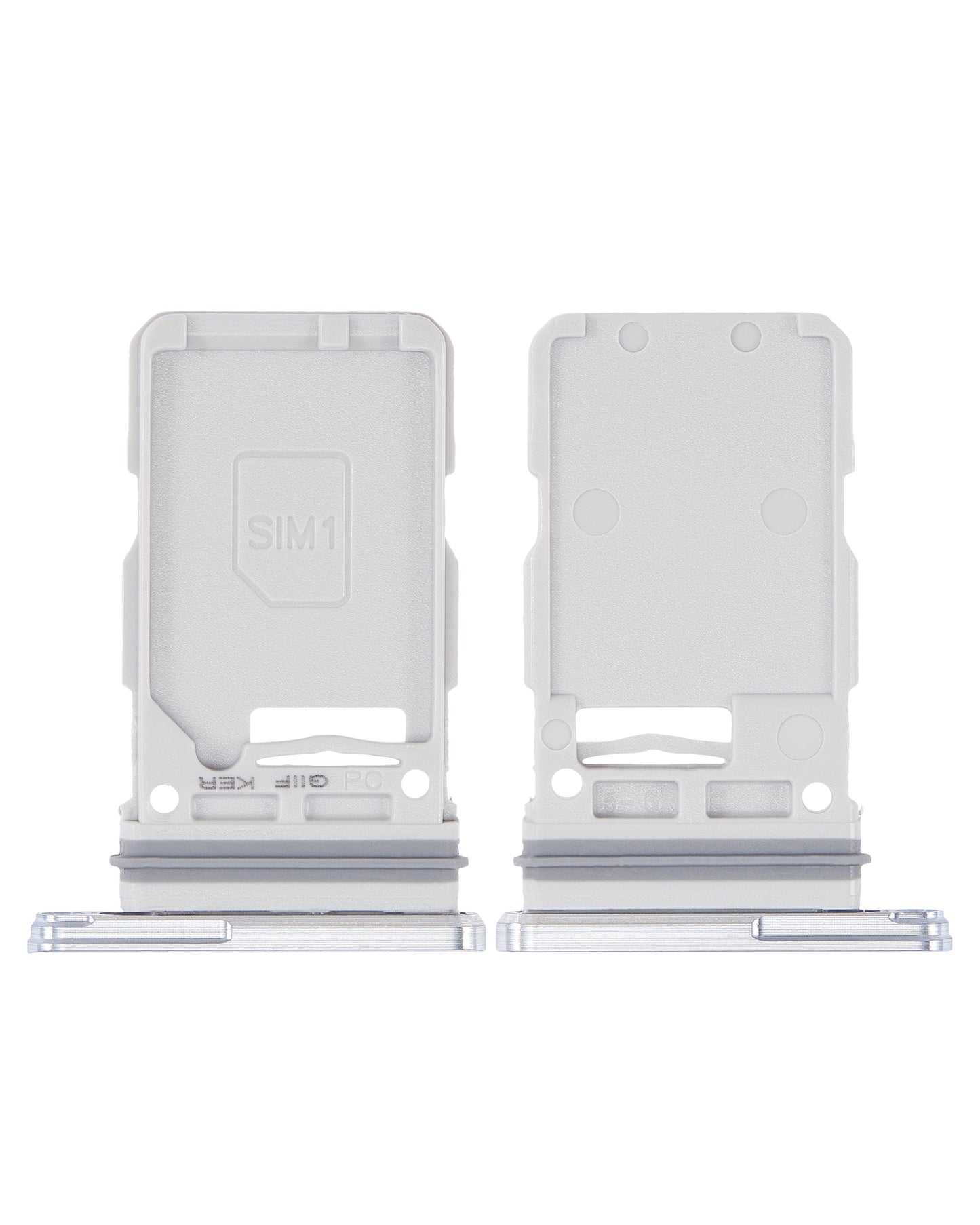 Single Sim Card Tray For Samsung Galaxy S21 Plus (Phantom Silver)