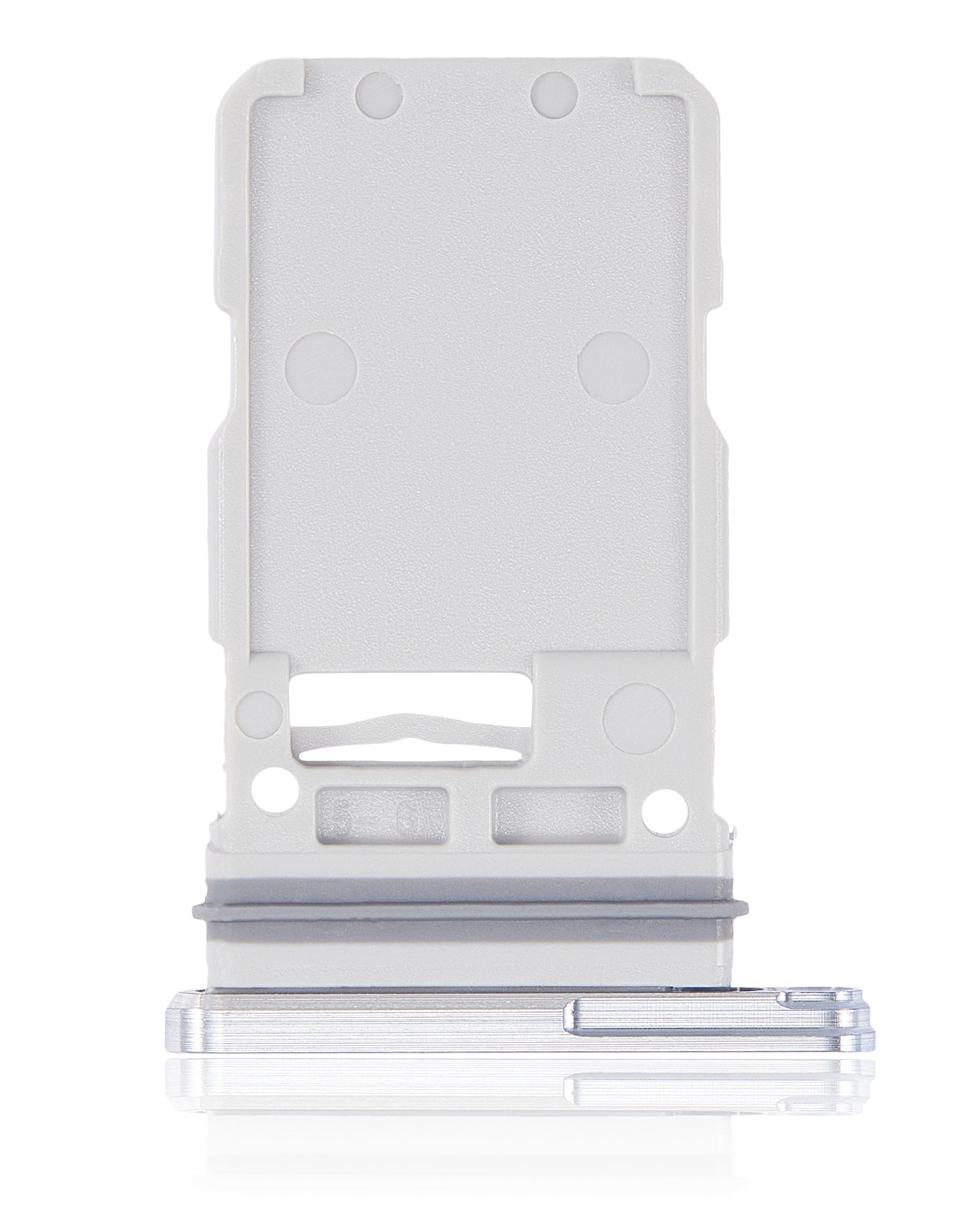 Single Sim Card Tray For Samsung Galaxy S21 Plus (Phantom Silver)
