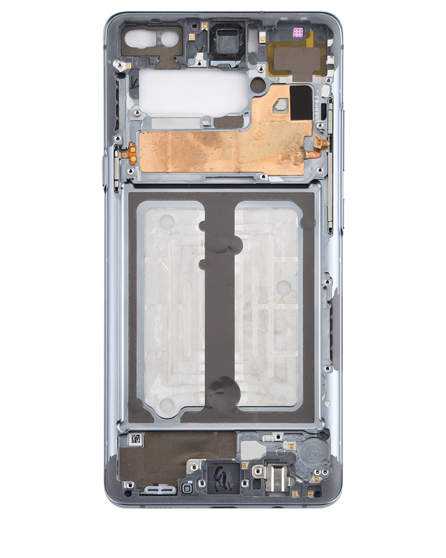 Mid-Frame Housing For Samsung Galaxy S10 (With Small Parts) (Prism White)