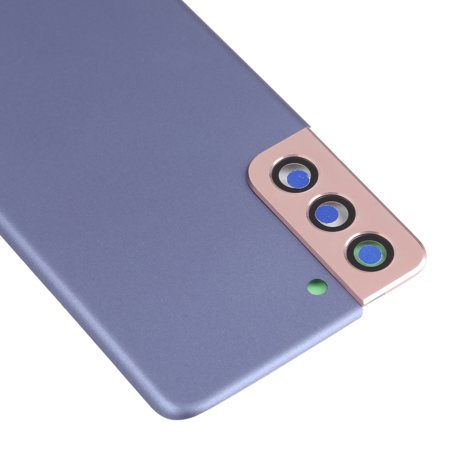 Back Cover Glass With Camera Lens For Samsung Galaxy S21 5G (No Logo) (Aftermarket Plus) (Phantom Violet)