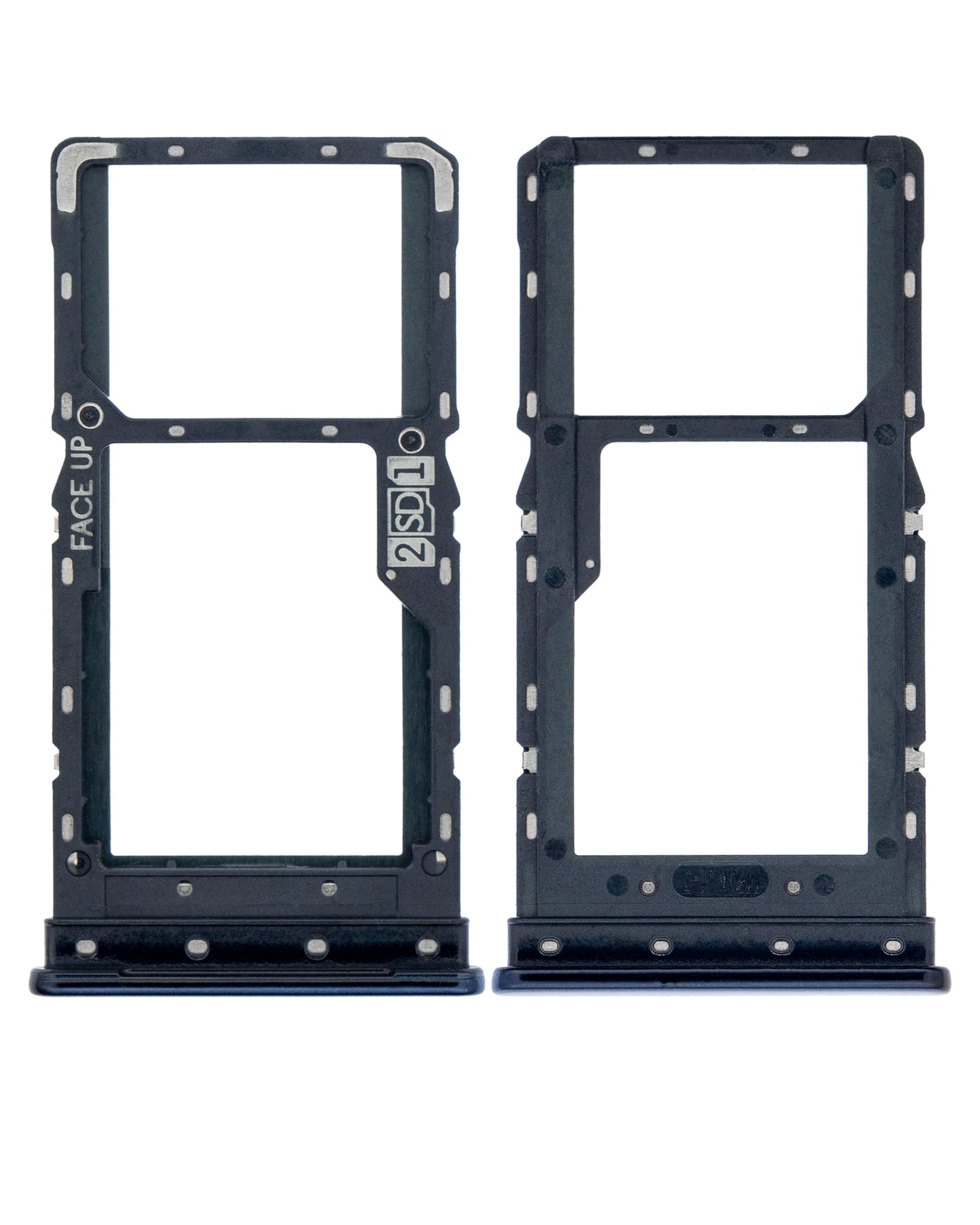 Dual Sim Card Tray For Motorola Moto G9 Plus (XT2087 / 2020) (Indigo Blue) replacement part for compatible Motorola phone, SKU 107082086124, product image 2