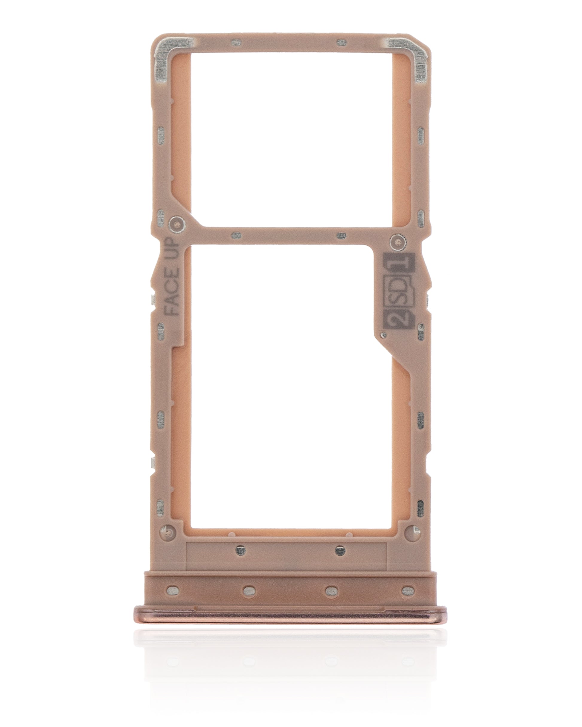 Dual Sim Card Tray For Motorola Moto G9 Plus (XT2087 / 2020) (Rose Gold) replacement part for compatible Motorola phone, SKU 107082086125, product image 2