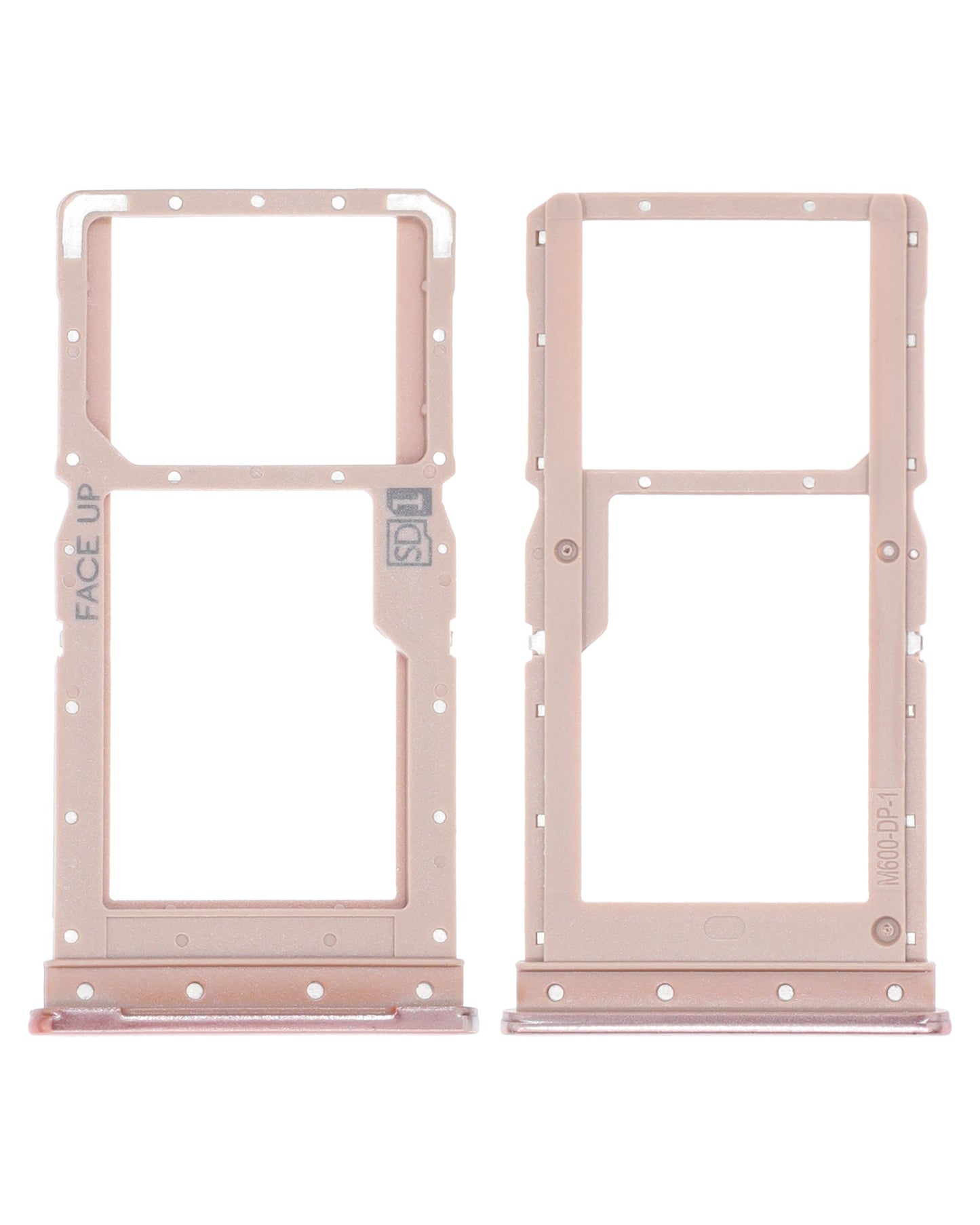 Single Sim Card Tray For Motorola Moto G9 Plus (XT2087 / 2020) (Rose Gold) replacement part for compatible Motorola phone, SKU 107082086126, product image 2