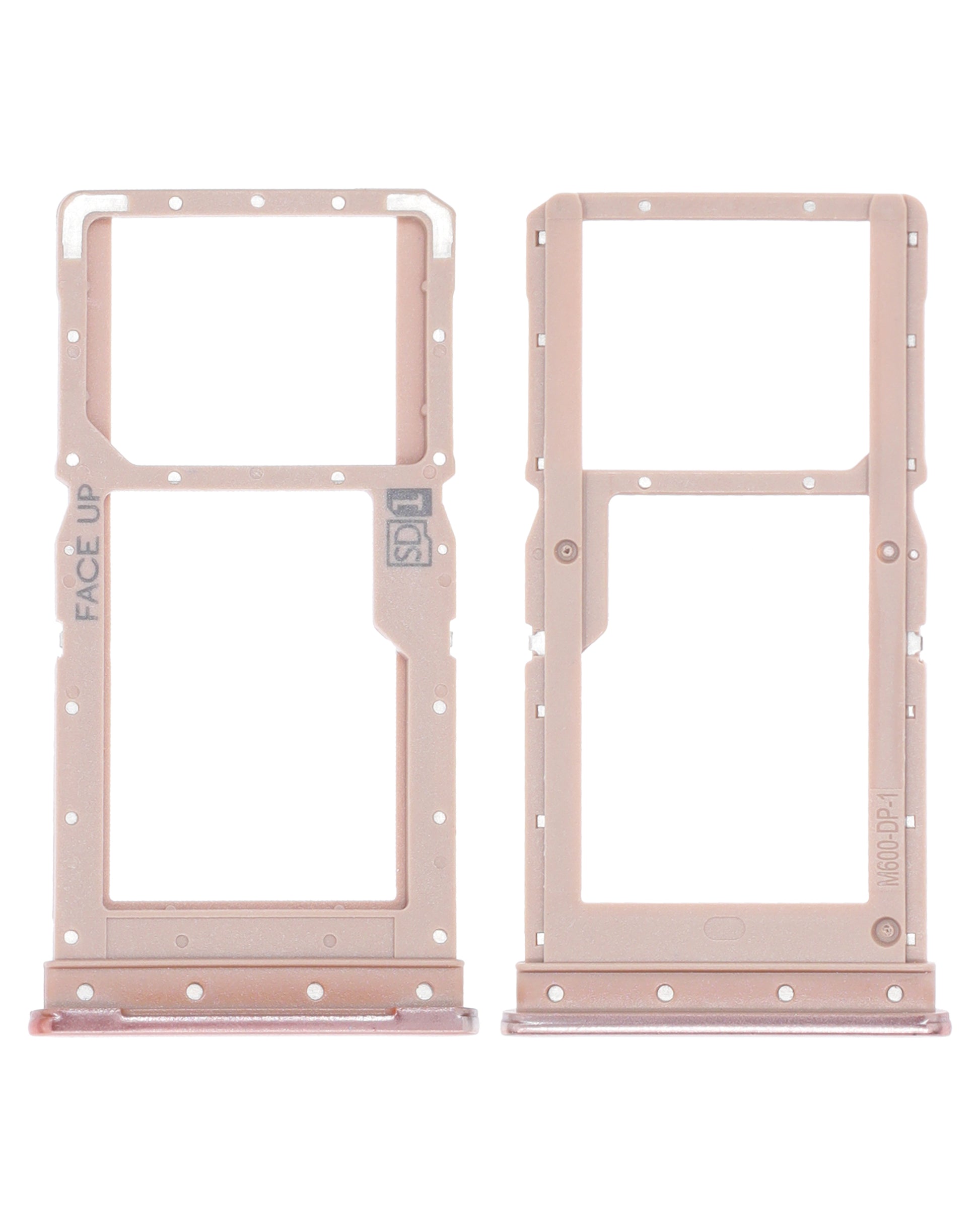 Single Sim Card Tray For Motorola Moto G9 Plus (XT2087 / 2020) (Rose Gold) replacement part for compatible Motorola phone, SKU 107082086126, product image 2