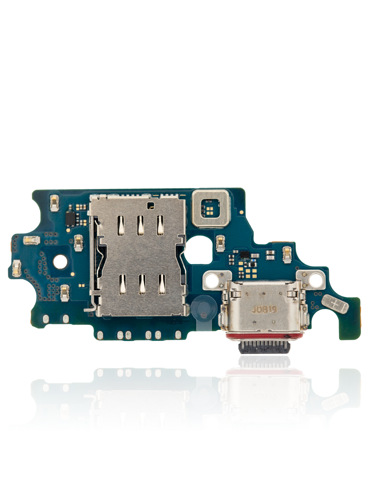 Charging Port Board With Sim Card Reader For Samsung Galaxy S21 Plus (G996B) (International Version) (Premium)